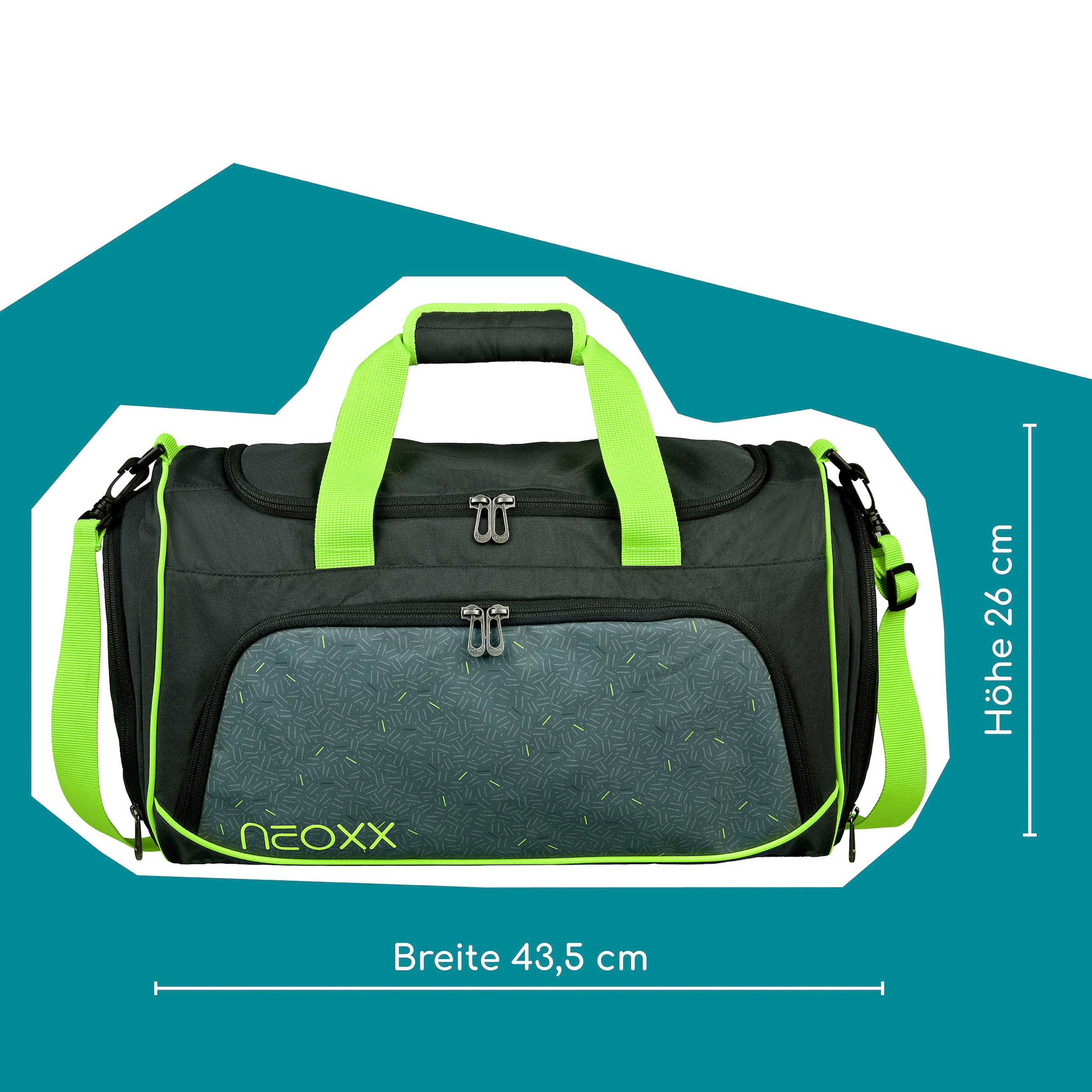 neoxx Sporttasche »Move, Boom«, teilweise aus recyceltem Material