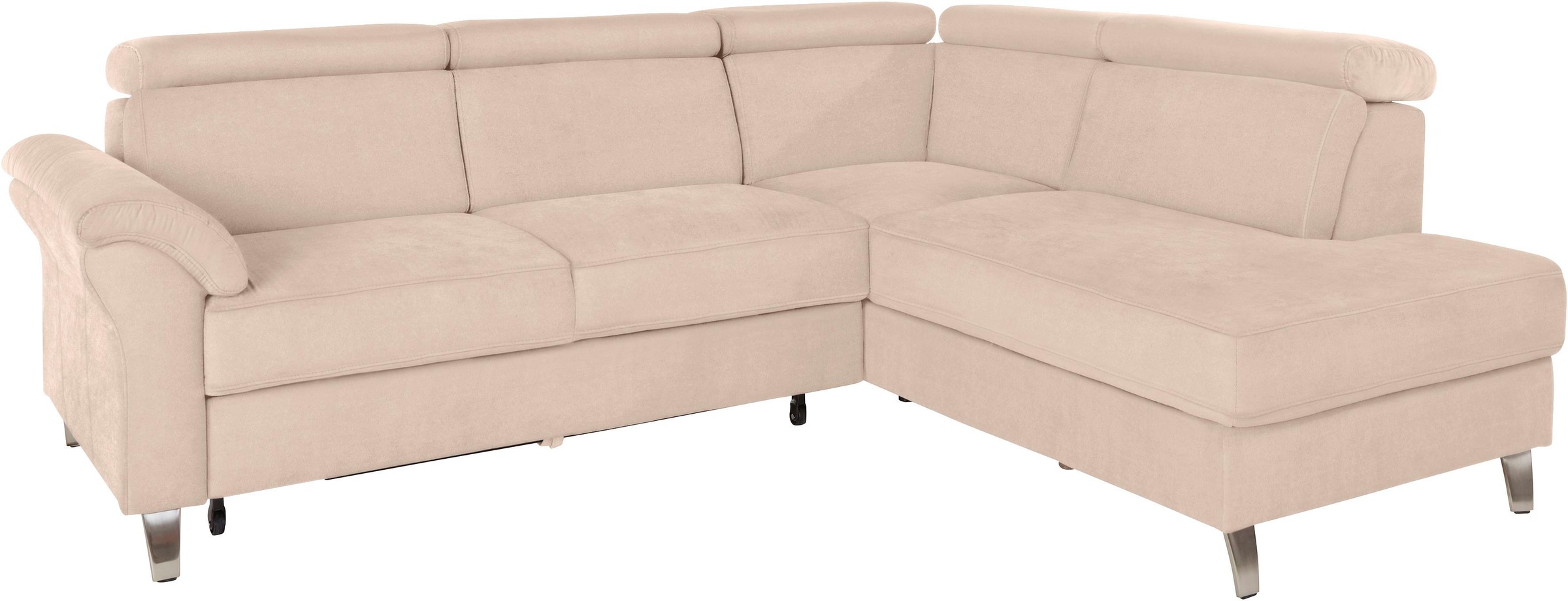 sit&more Ecksofa »Arngast L-Form« inklusive Kopfteilverstellung und Federkern