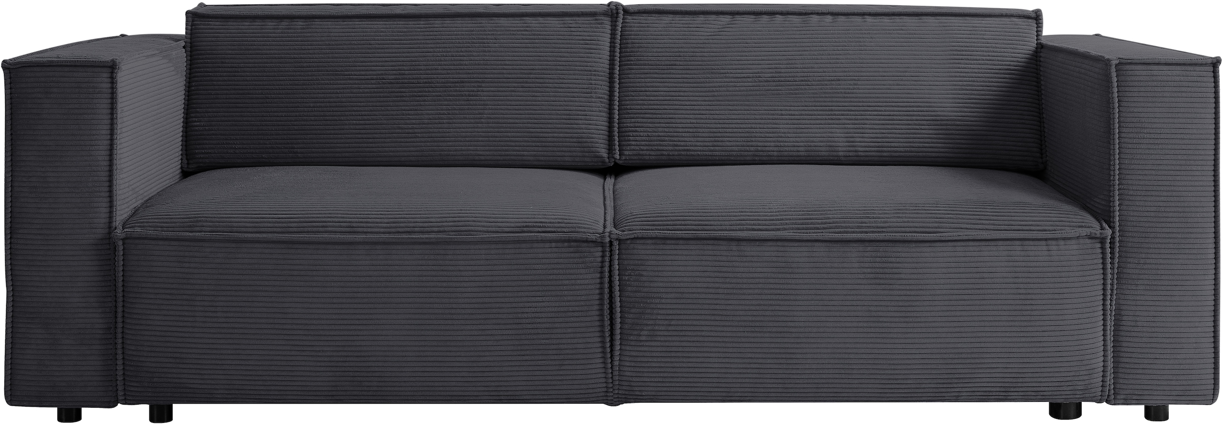 WERK2 Schlafsofa »Kansas Breite 252 cm, mit extragroßer Liegefläche 202x152 cm«