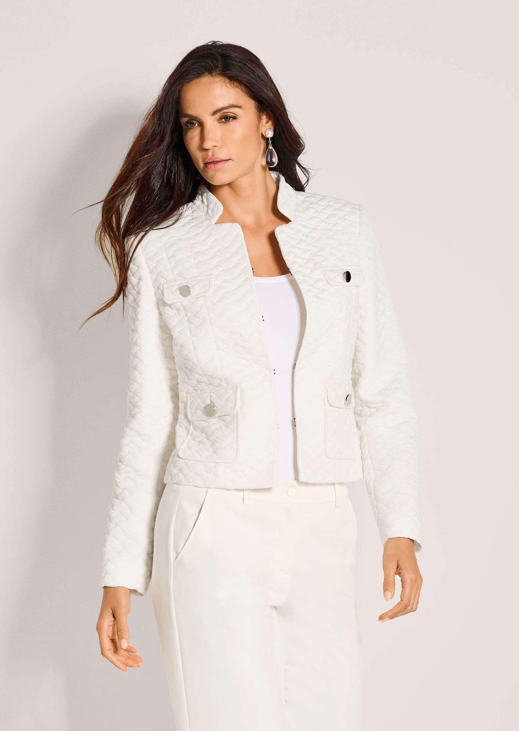 MADELEINE Jackenblazer »Blazer Jerseyblazer mit Steppstruktur« hochwertige Jersey-Jaquard