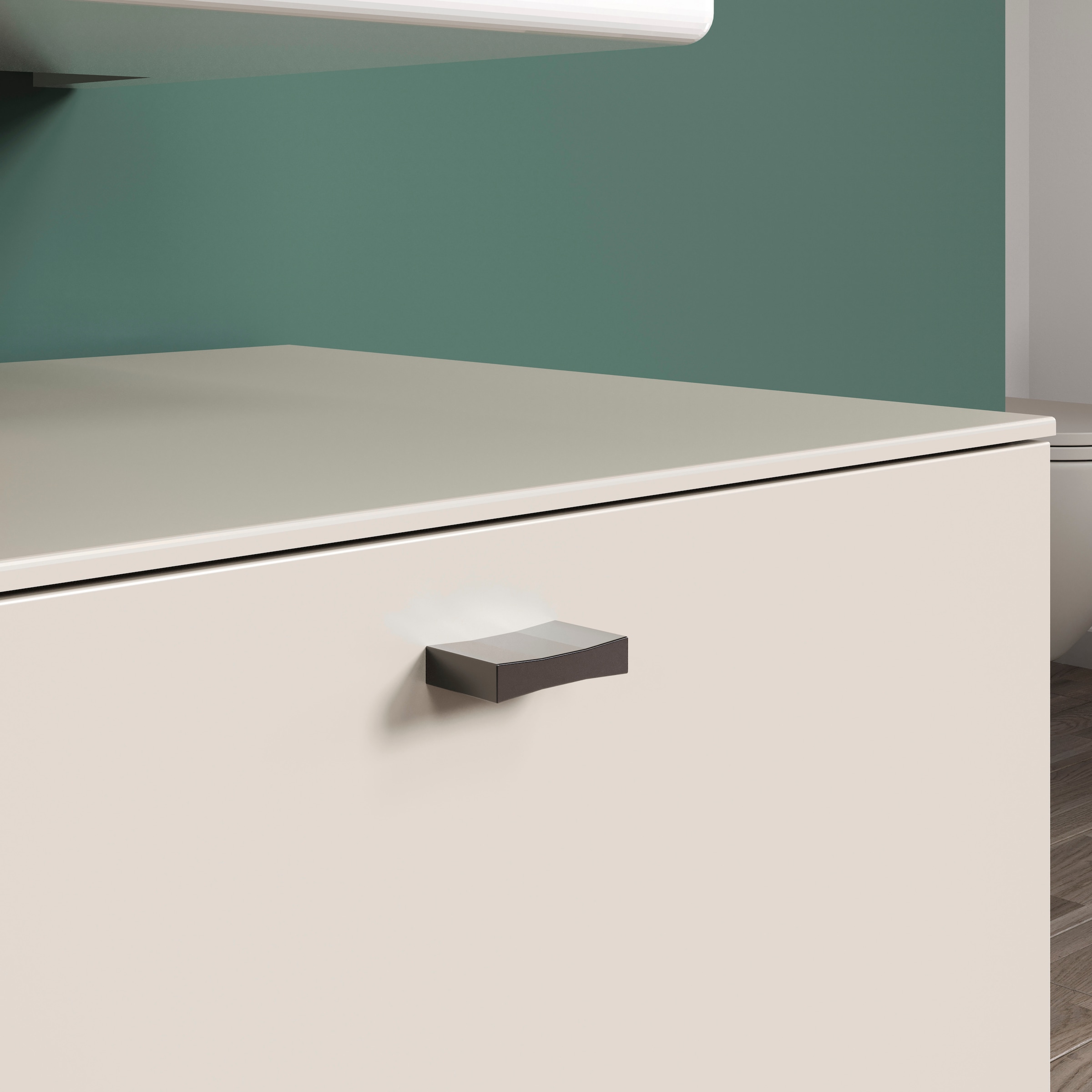 welltime Waschbeckenunterschrank »San Pedro« 1 Stk. tlg. Waschbeckenunterschrank a. Rollen, Soft-Close 80/42/64 cm