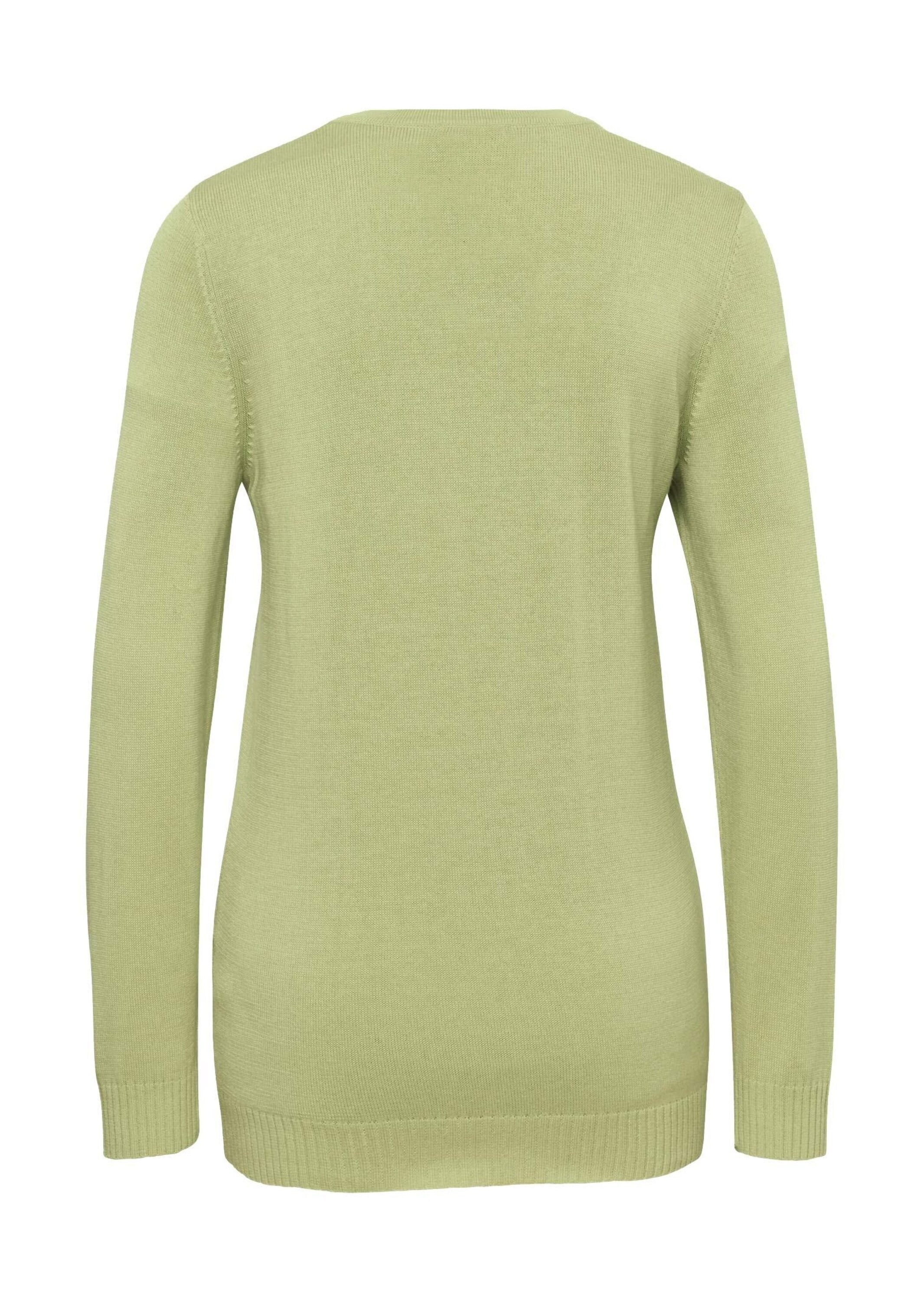GOLDNER Strickpullover »Kurzgröße Klassisches Stricktwinset«