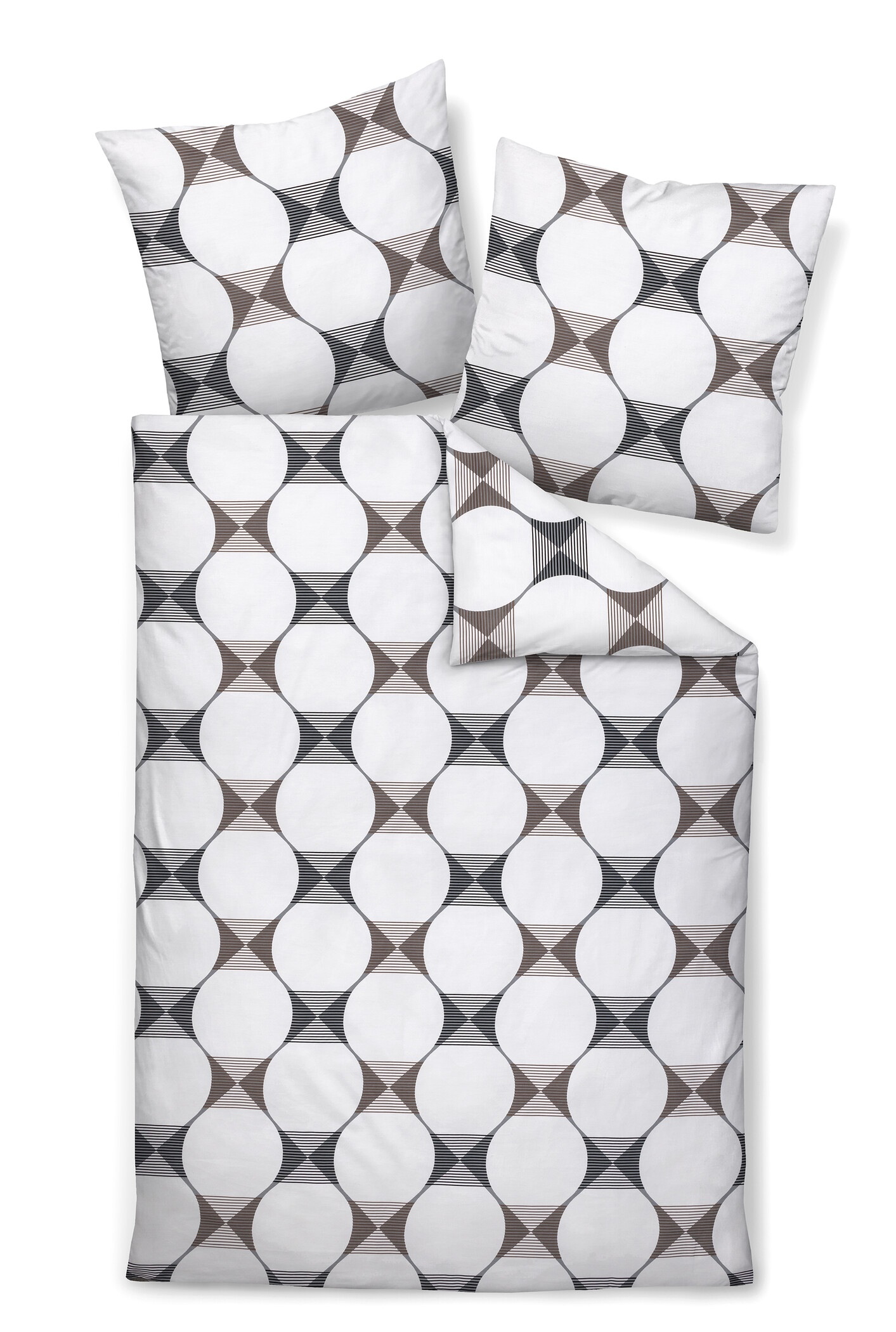Janine Bettwäsche »87103 J. D., Mako-Satin aus 100 % Baumwolle«