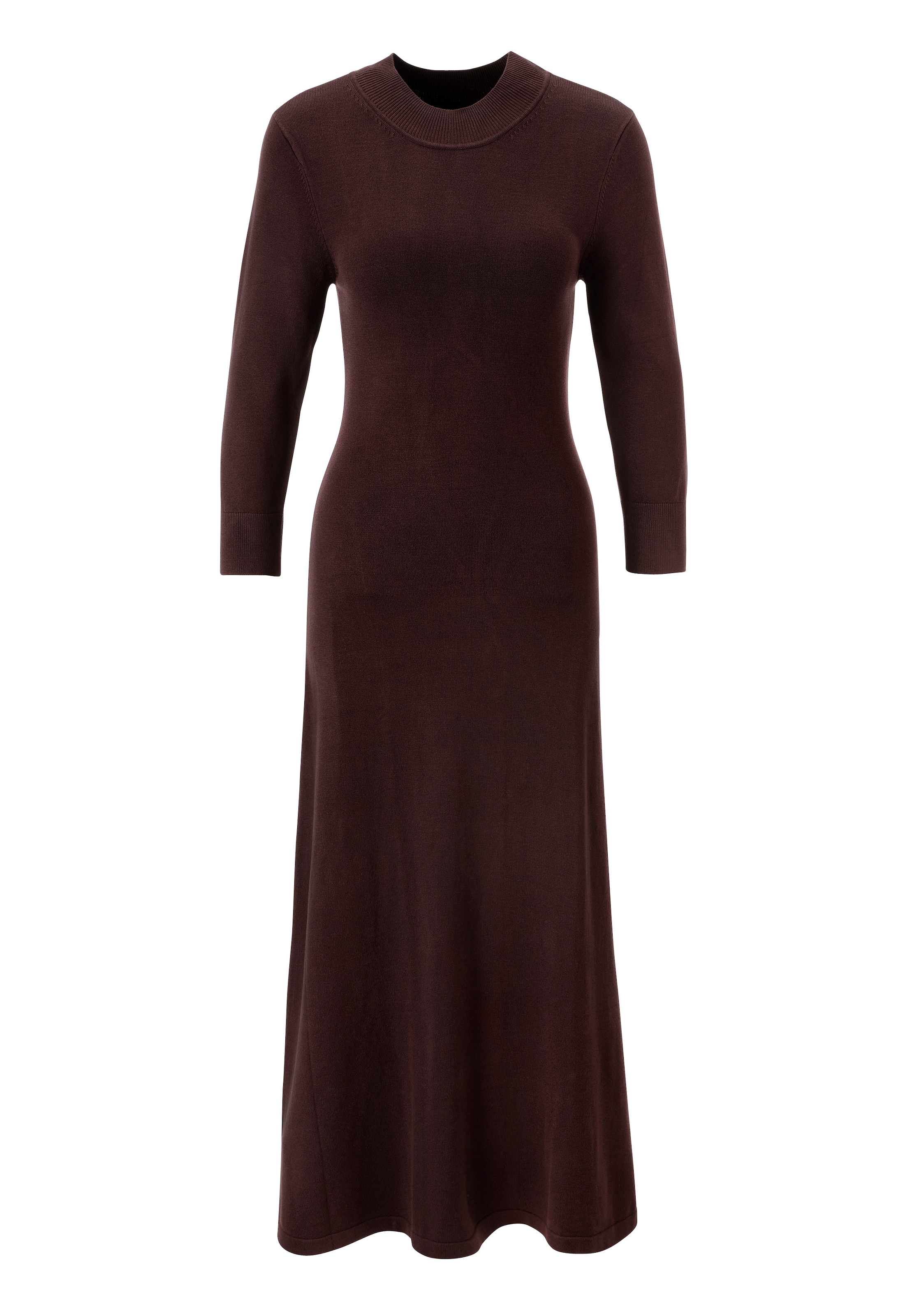 Aniston SELECTED Strickkleid mit kleinem Stehkragen - NEUE KOLLEKTION