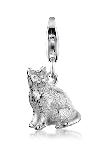 Nenalina Charm-Einhänger »Anhänger Katze Tier 925 Silber« kaufen