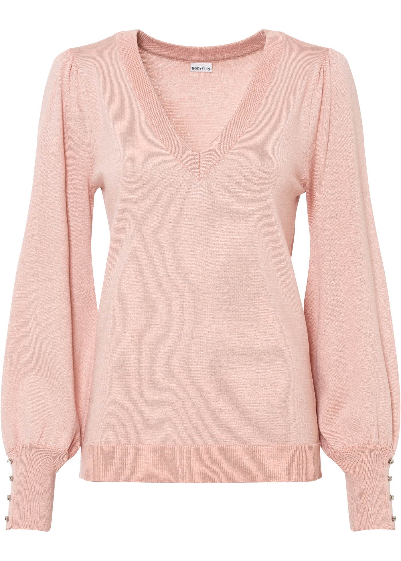 bonprix Strickpullover »Feinstrickpullover aus Viskose-Mix« Feinstrickpullover aus Viskose-Mix