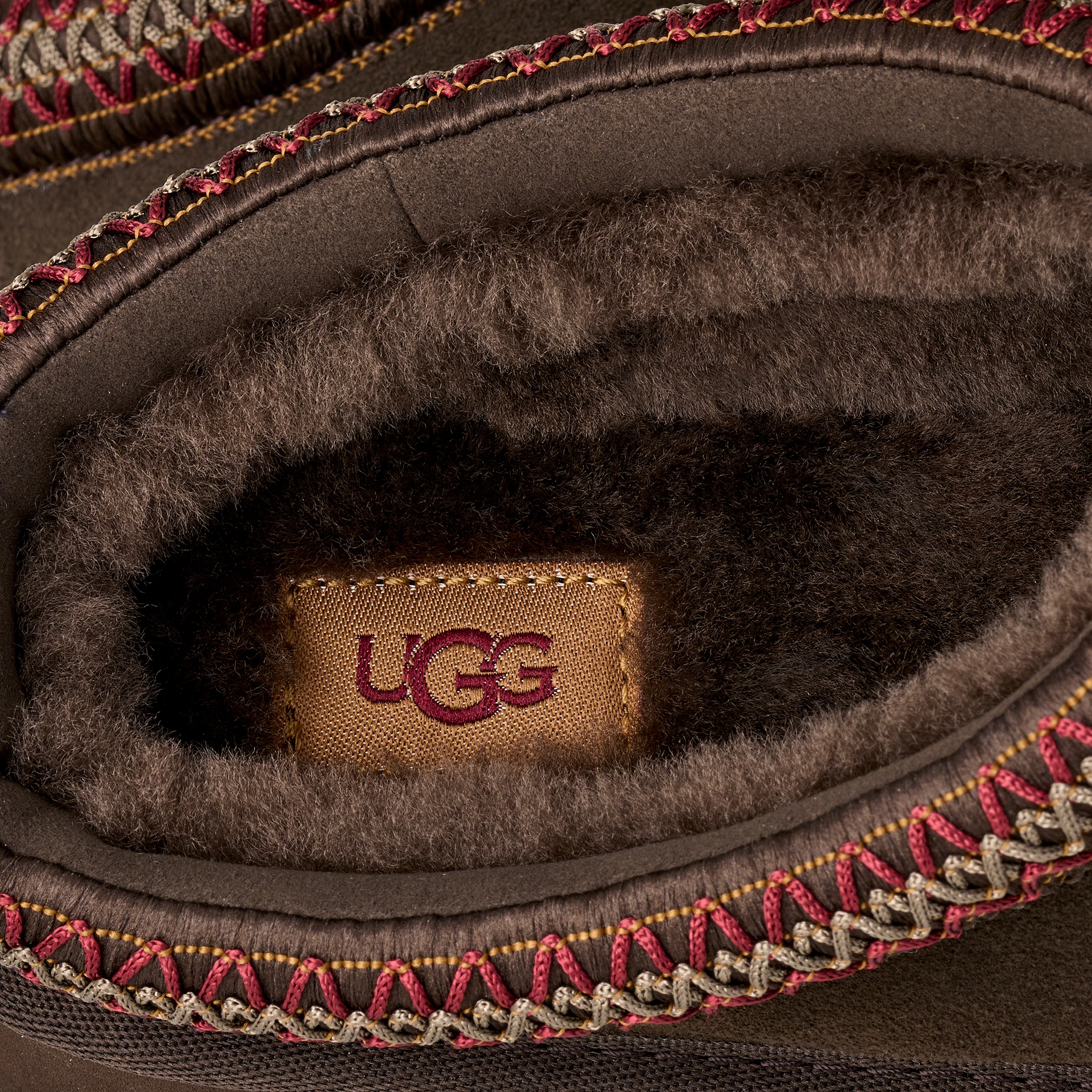 UGG Slipper »W TAZZ II«  Pantoffel, Schlupfschuh, Mule mit Textilborde im Ethno-Look
