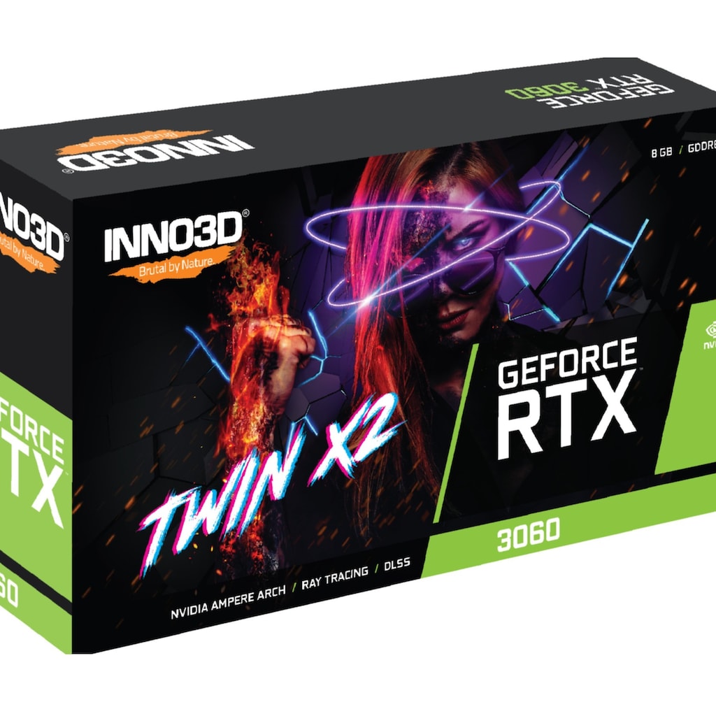 Inno3D Grafikkarte »GeForce RTX 3060 Twin X2«