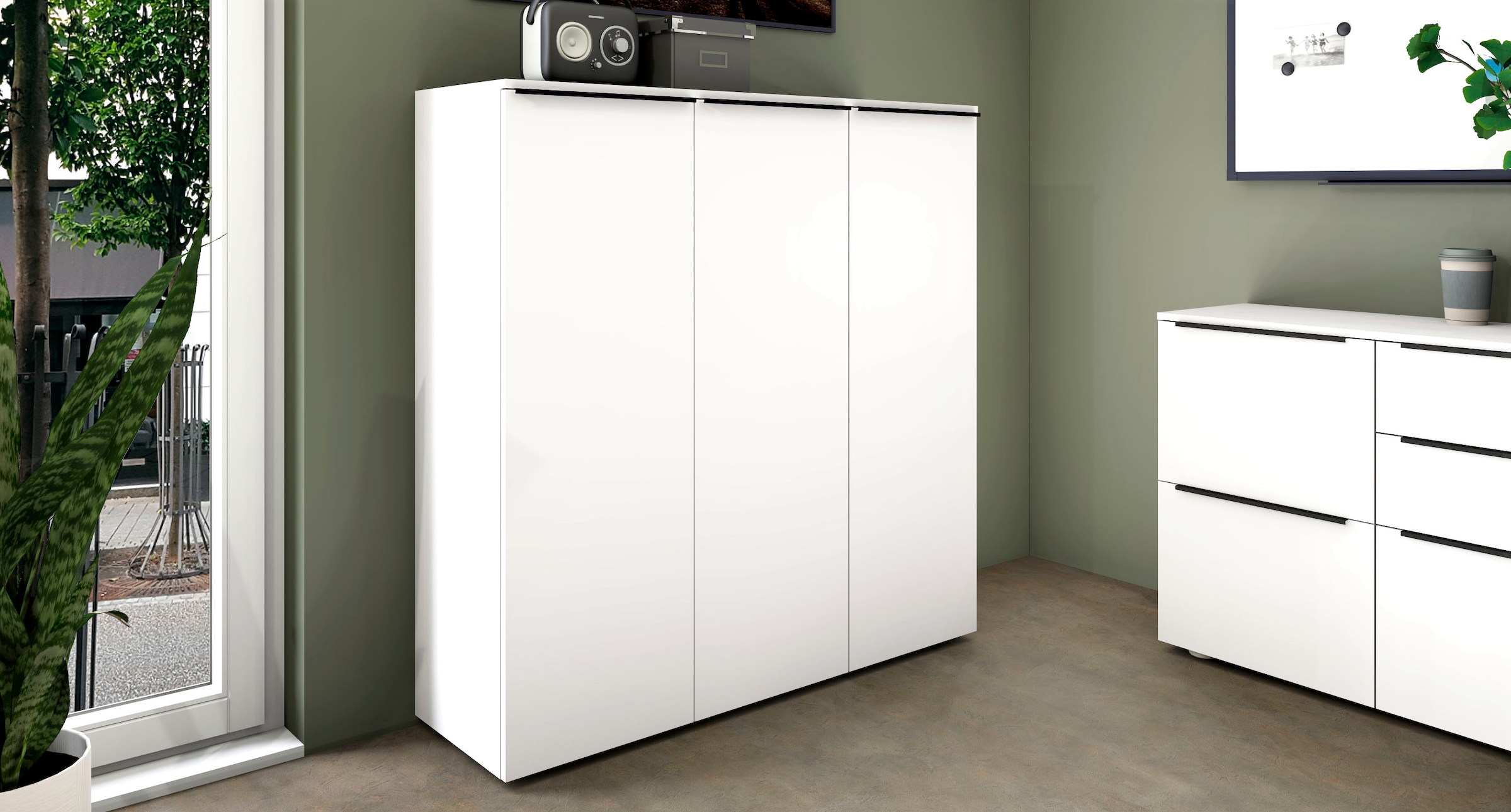 borchardt Möbel Aktenschrank »Tom«, Breite 114 cm, Mehrzweckschrank
