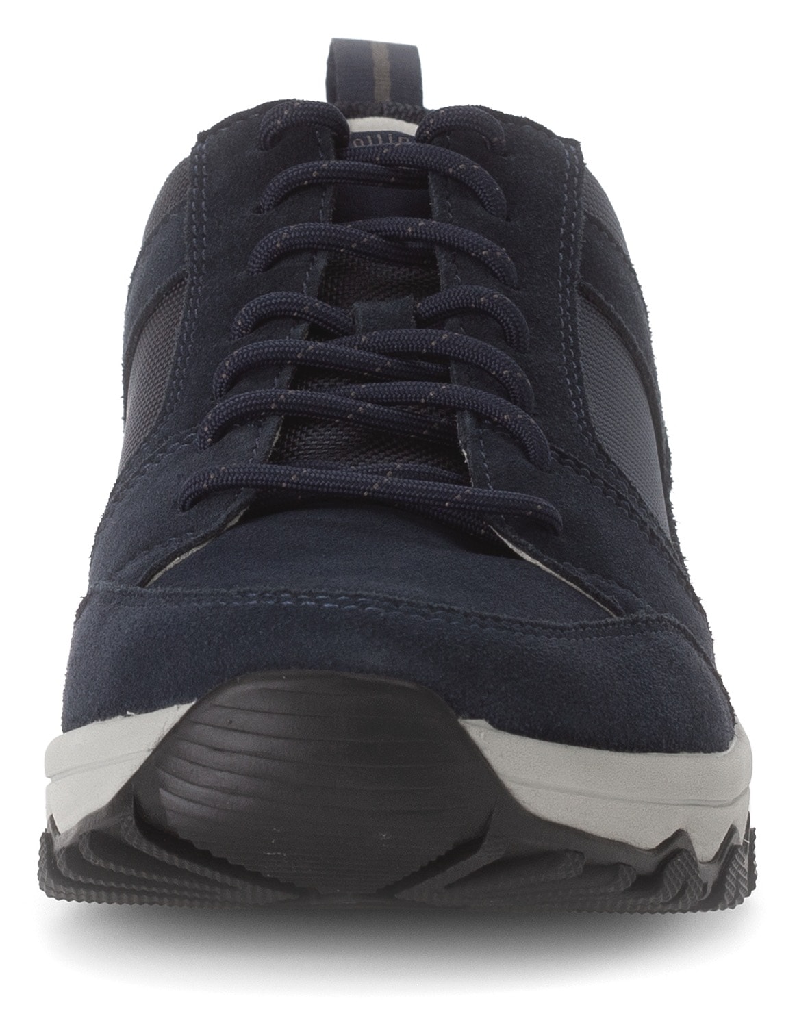 Gabor Rollingsoft Keilsneaker, Freizeitschuh, Halbschuh, Schnürschuh mit Ziernähten, Weite G