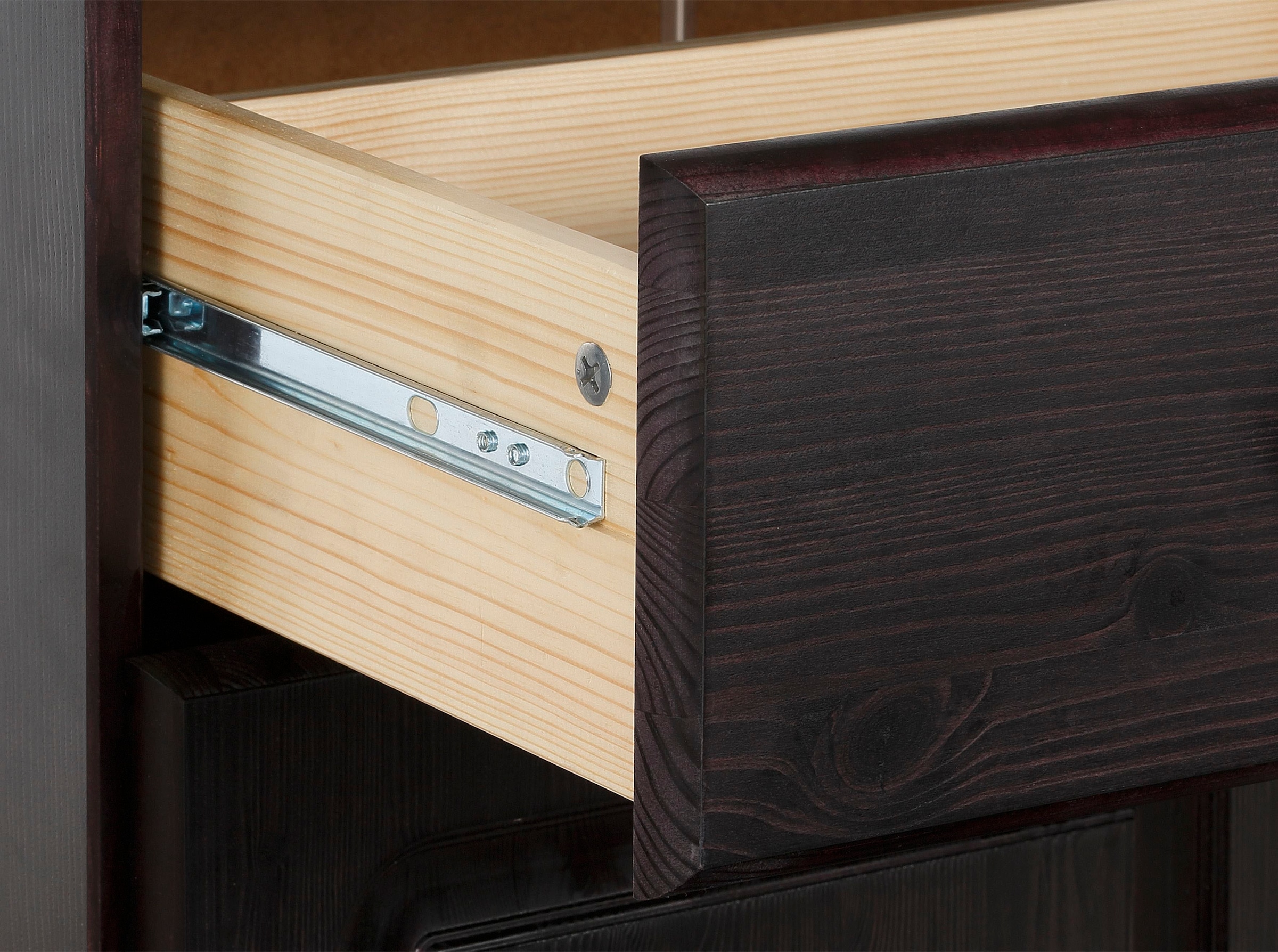 Home affaire Sideboard »Mette«, Kommode aus massivem Kiefernholz, Breite 156 cm