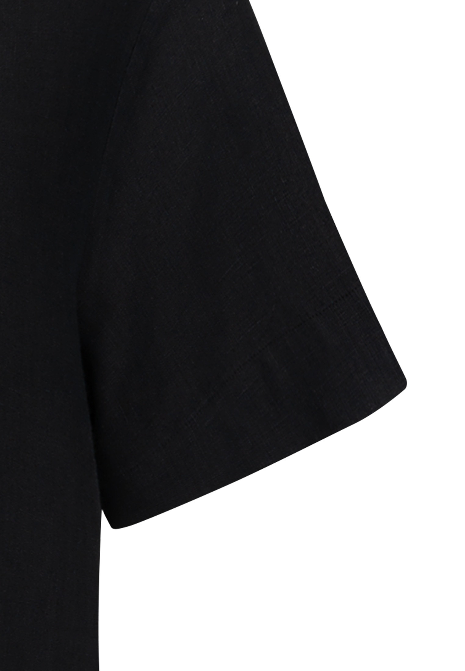 seidensticker Hemdbluse »Schwarze Rose« 1/2 Rundhals Uni