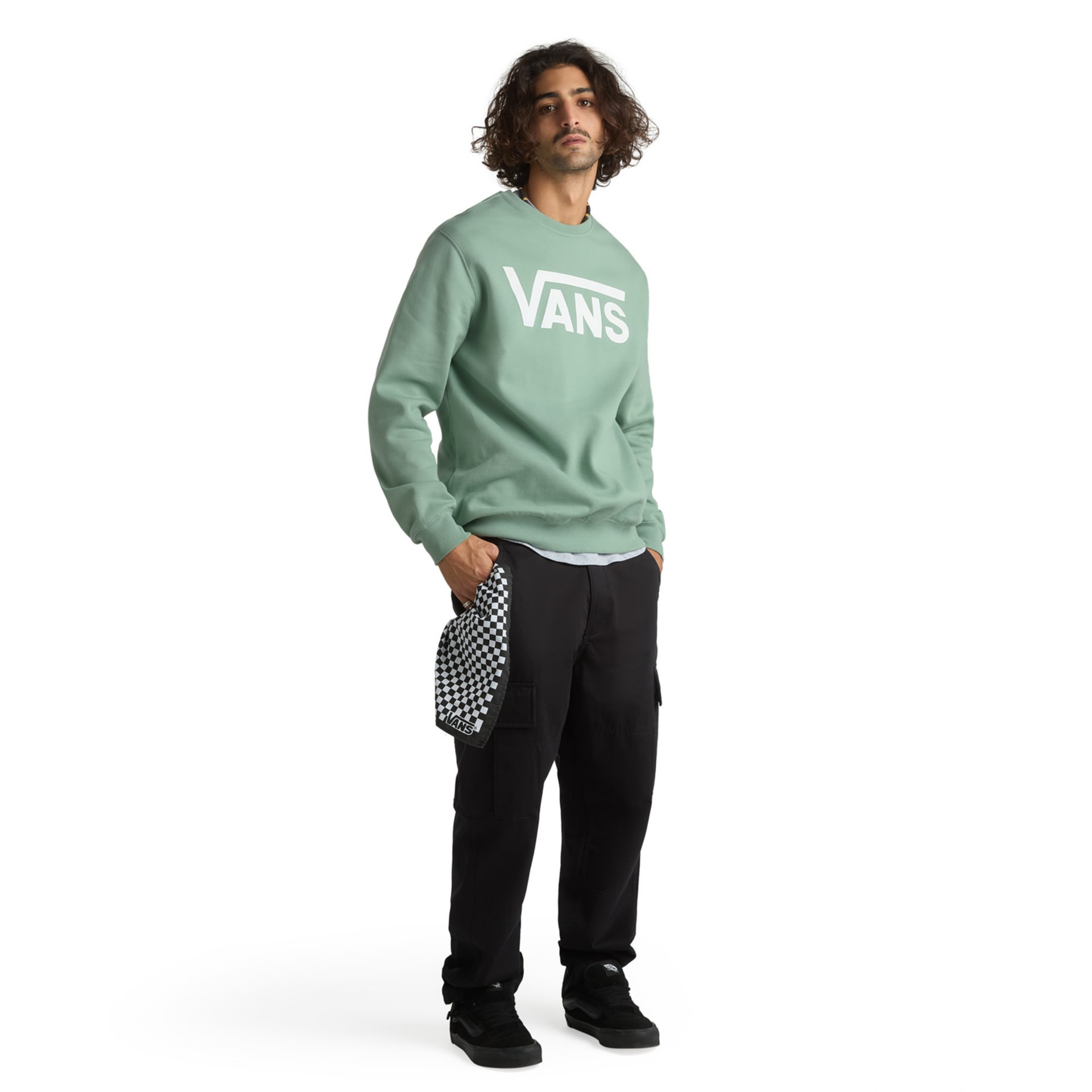 Vans Kapuzensweatshirt »MN VANS CLASSIC PO HOODIE II«, Kapuzenpullover mit großem Logoprint
