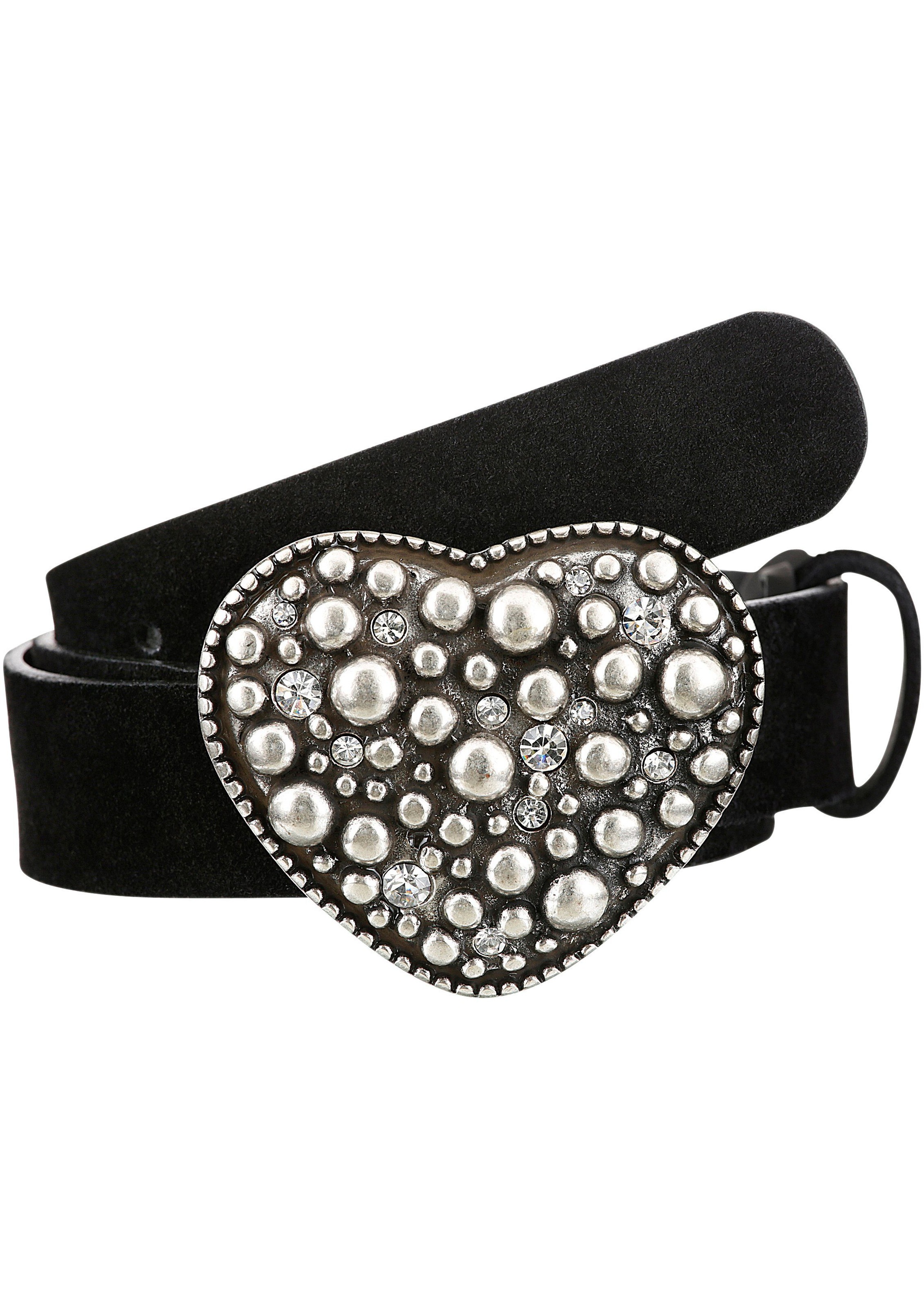 Toni Klimm Ledergürtel, in Veloursoptik kaufen