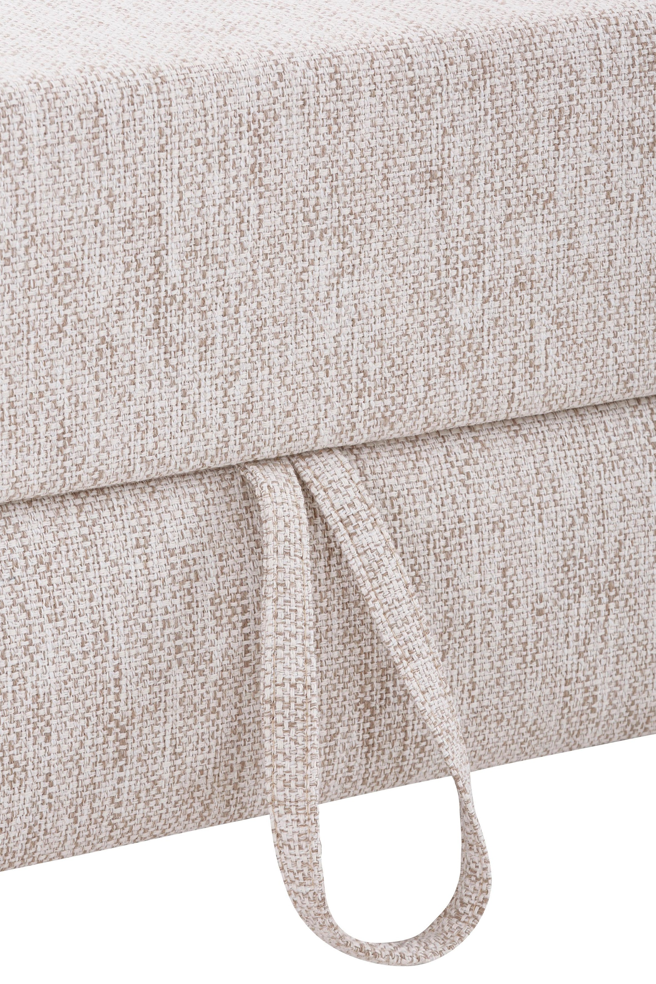 Home affaire Ecksofa »Palmera L-Form«, Federkern, wahlweise mit Bettfunktion und mit/ohne Bettkasten