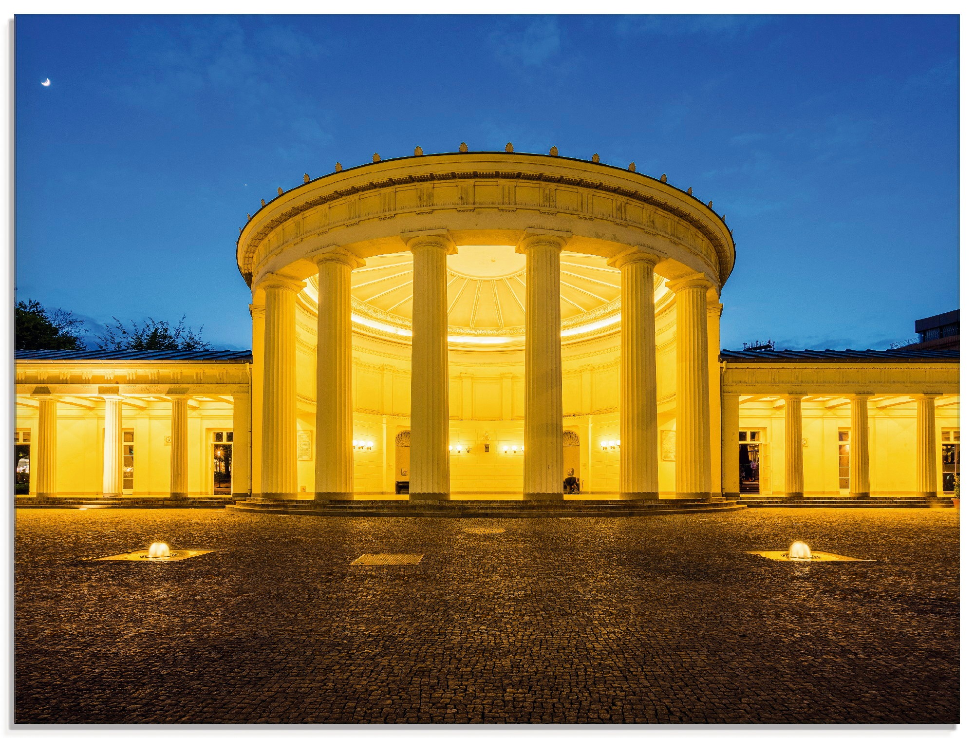 Artland Glasbild »Elisenbrunnen Aachen«, Gebäude, (1 St.)