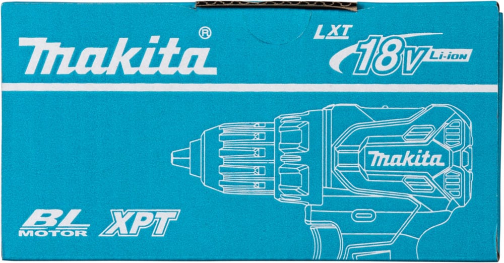 Makita Akku-Bohrschrauber »»DDF490Z« 18V, ohne Akku und Ladegerät« 0-1.900 min⁻¹, 13 mm,  Leistungsstarker & bürstenloser Bohrschrauber mit 65 Nm Drehmoment