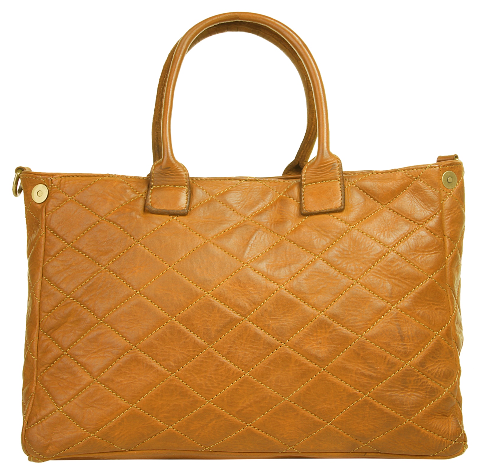 Samantha Look Henkeltasche, echt Leder, Made in Italy