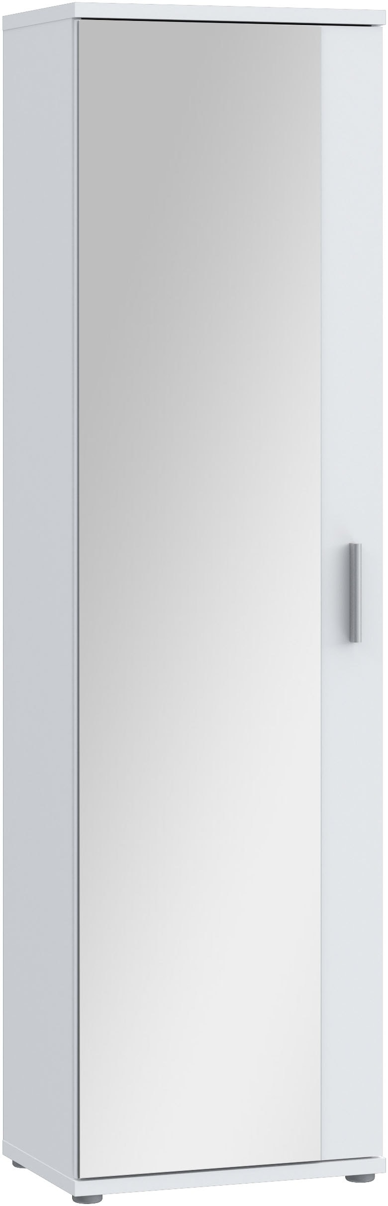 FORTE Schuhschrank »Mehrzweckschrank, Stauraum, viele Einlegeböden« B/H/T 50,2/179,1/34,8, Spiegel