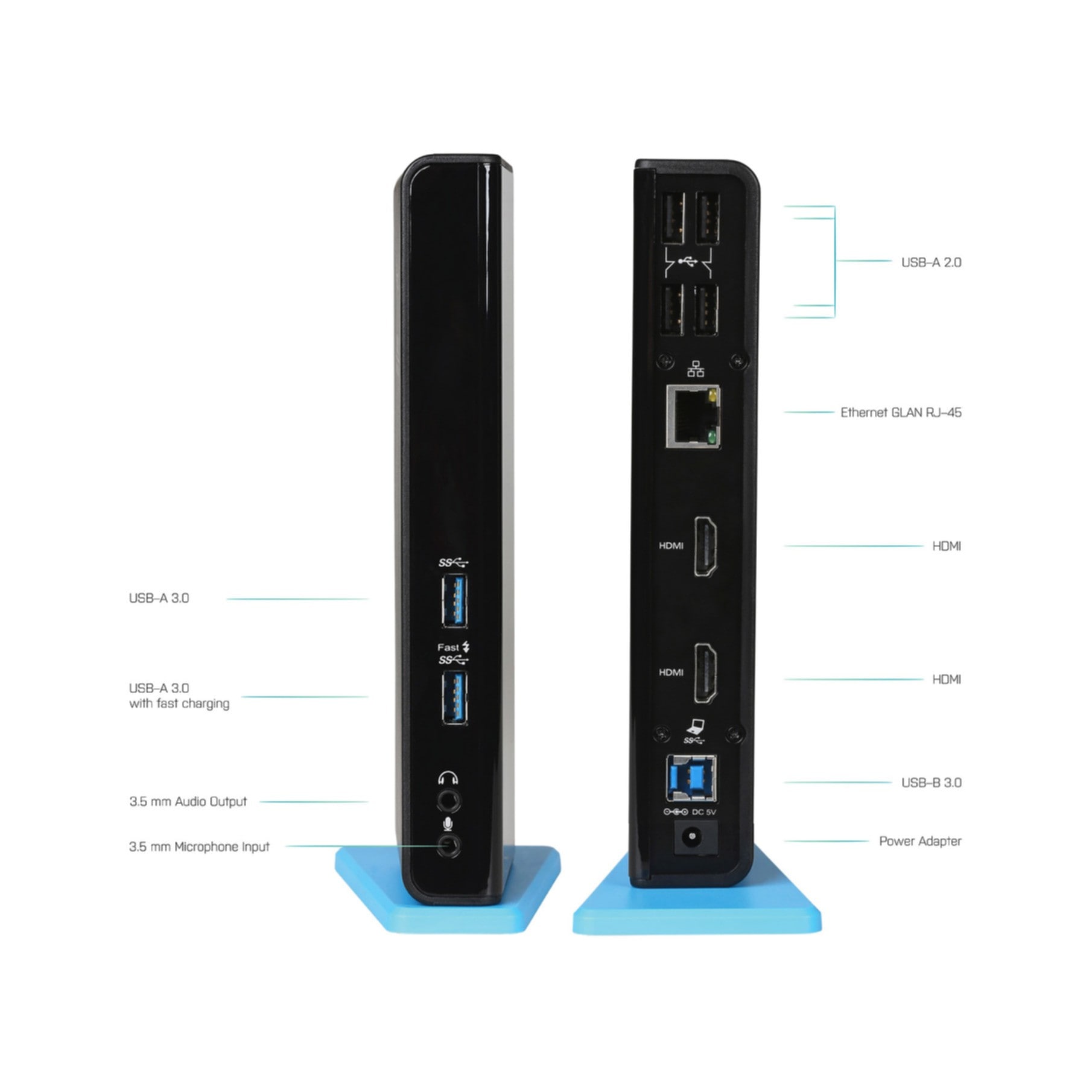 I-TEC Laptop-Dockingstation »USB 3.0/USB-C Dual HDMI Docking Station«