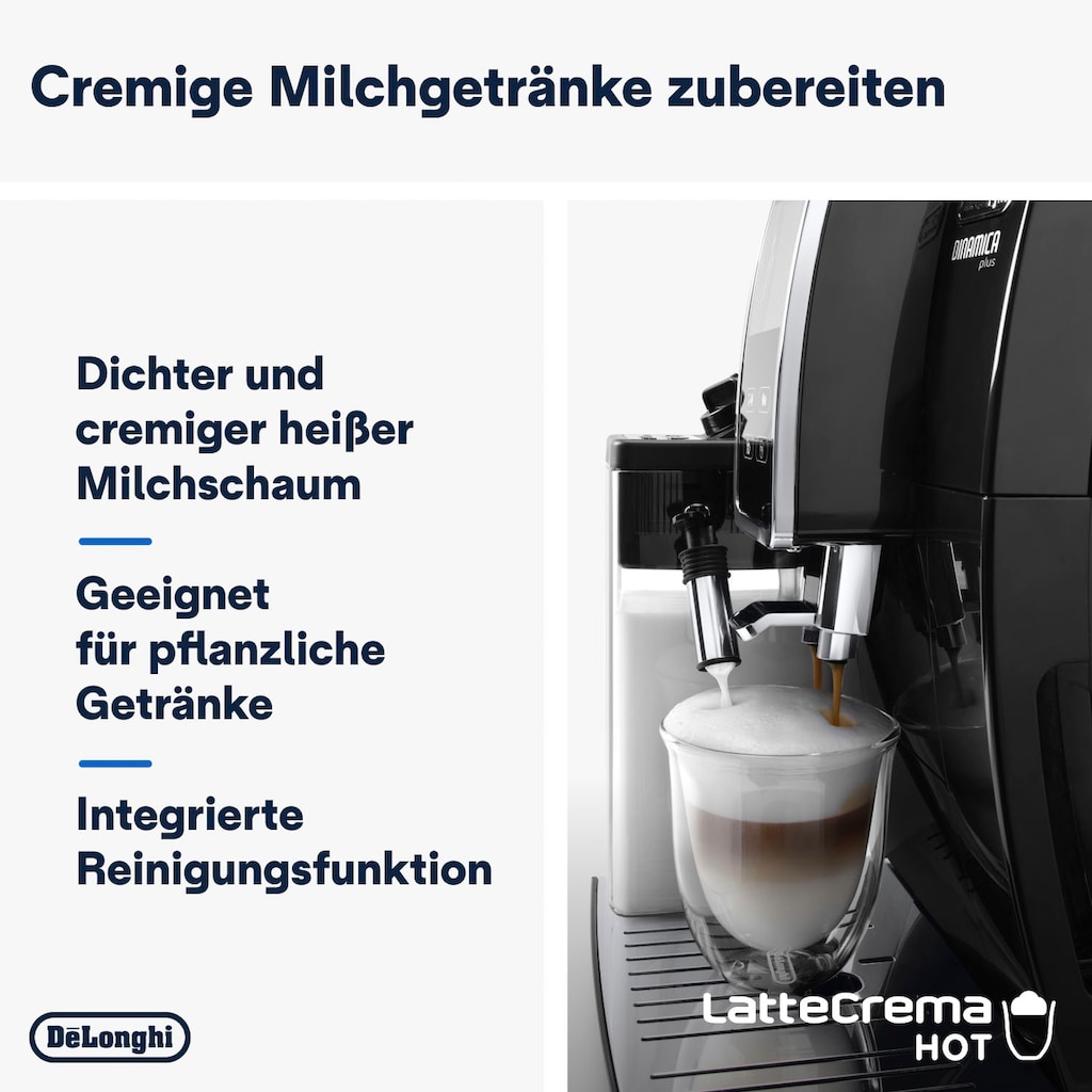De'Longhi Kaffeevollautomat »Dinamica Plus ECAM 370.70.B«