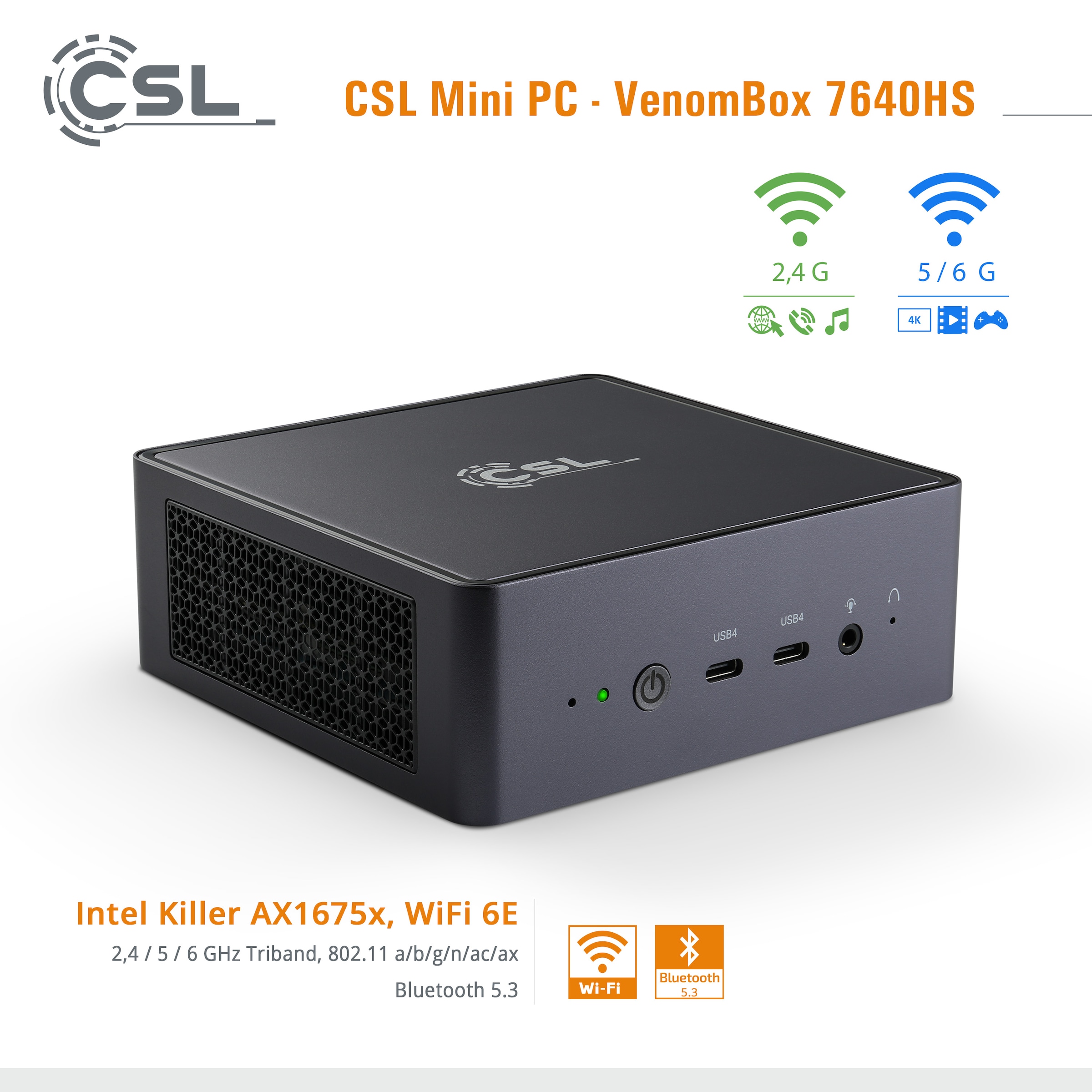 CSL PC »VenomBox 7640HS«