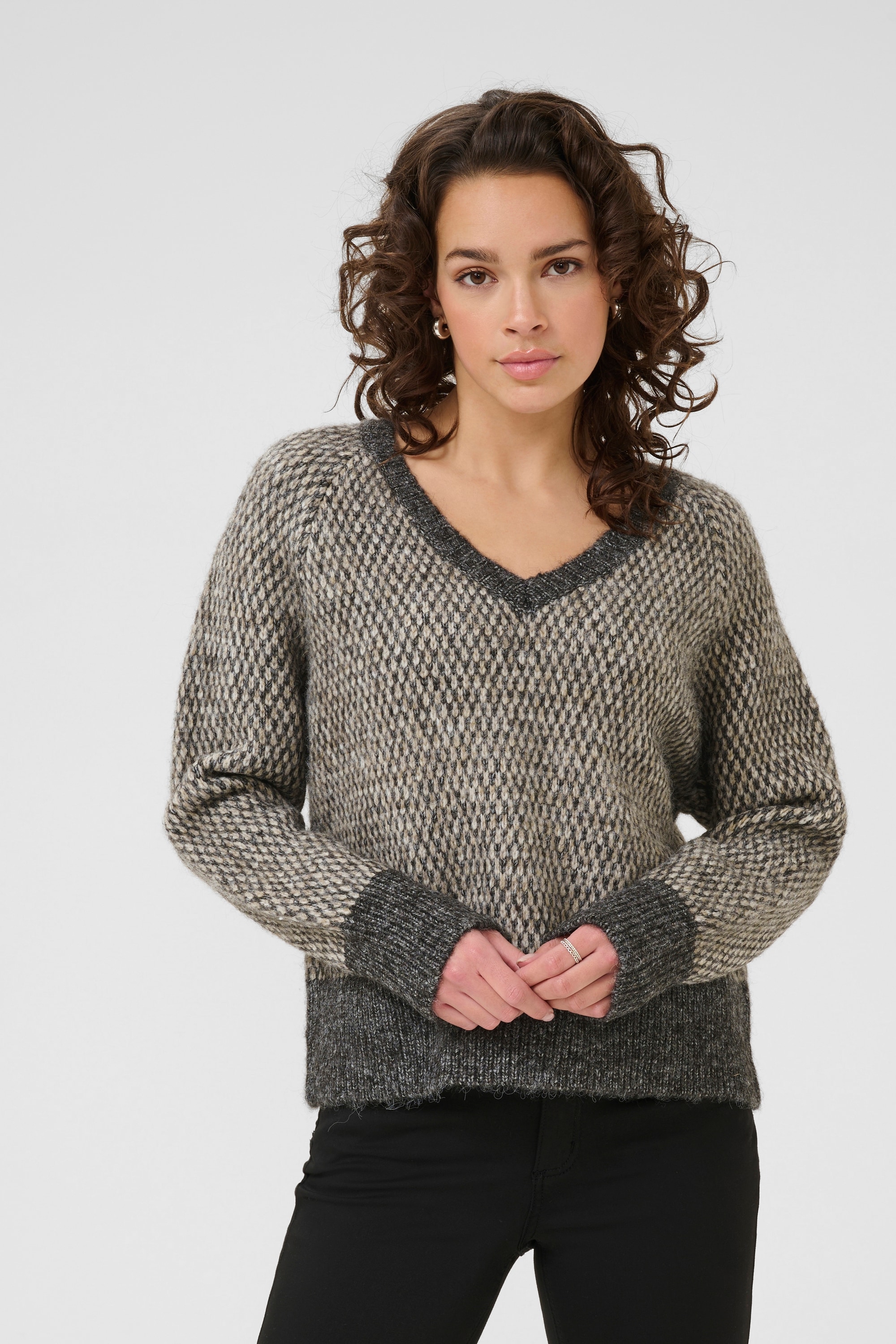 KAFFE Strickpullover »Strickpullover KAmelinda«