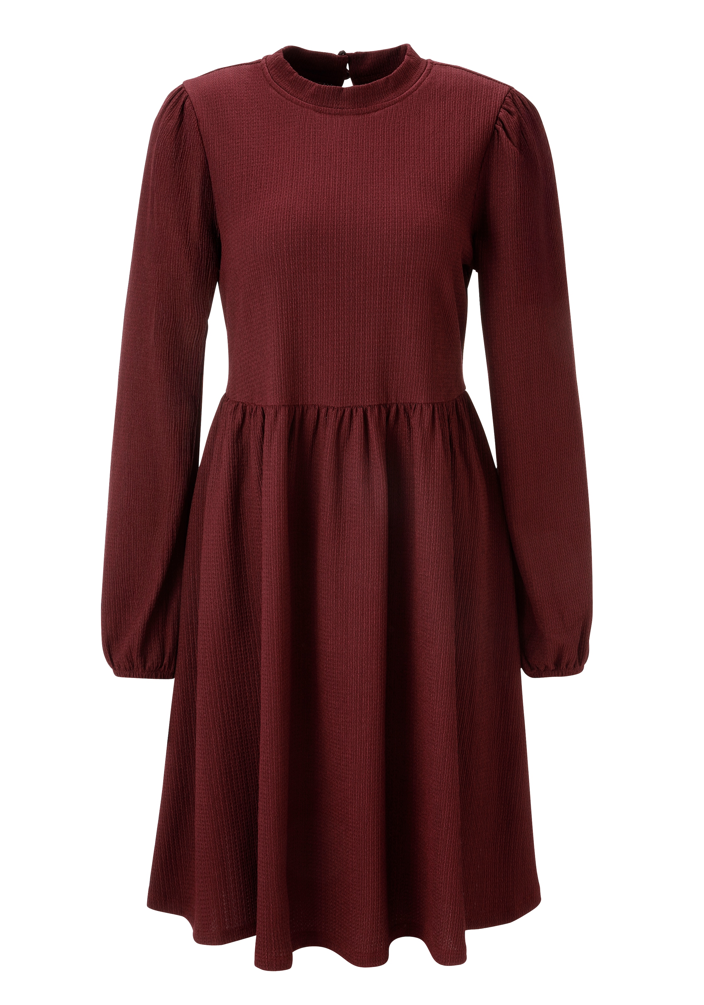 Aniston CASUAL Jerseykleid, aus strukturierter, elastischer Crepé-Qualität - NEUE KOLLEKTION
