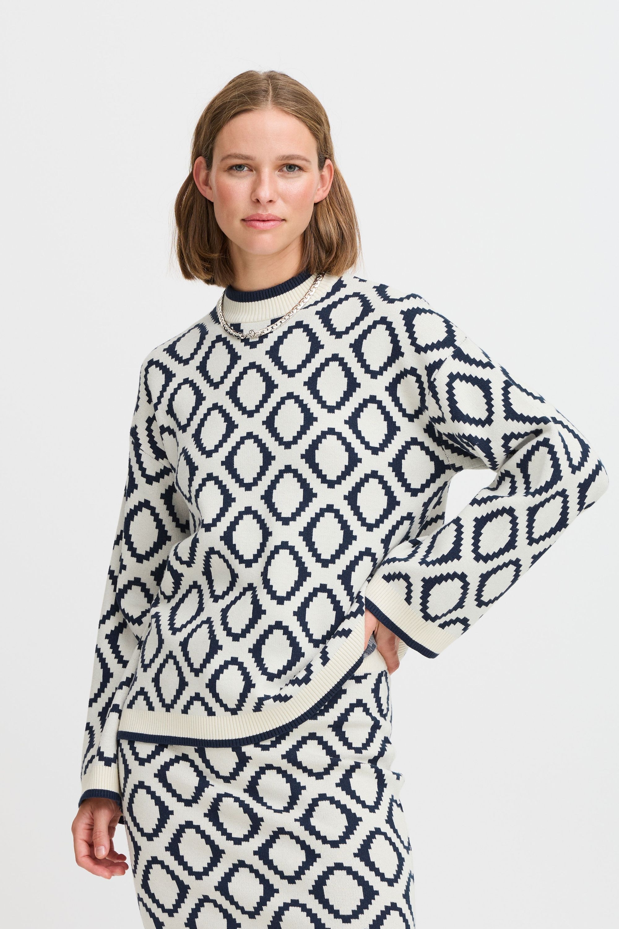 b.young Strickfleece-Pullover »Strickpullover BYMIRAN JUMPER2 -«