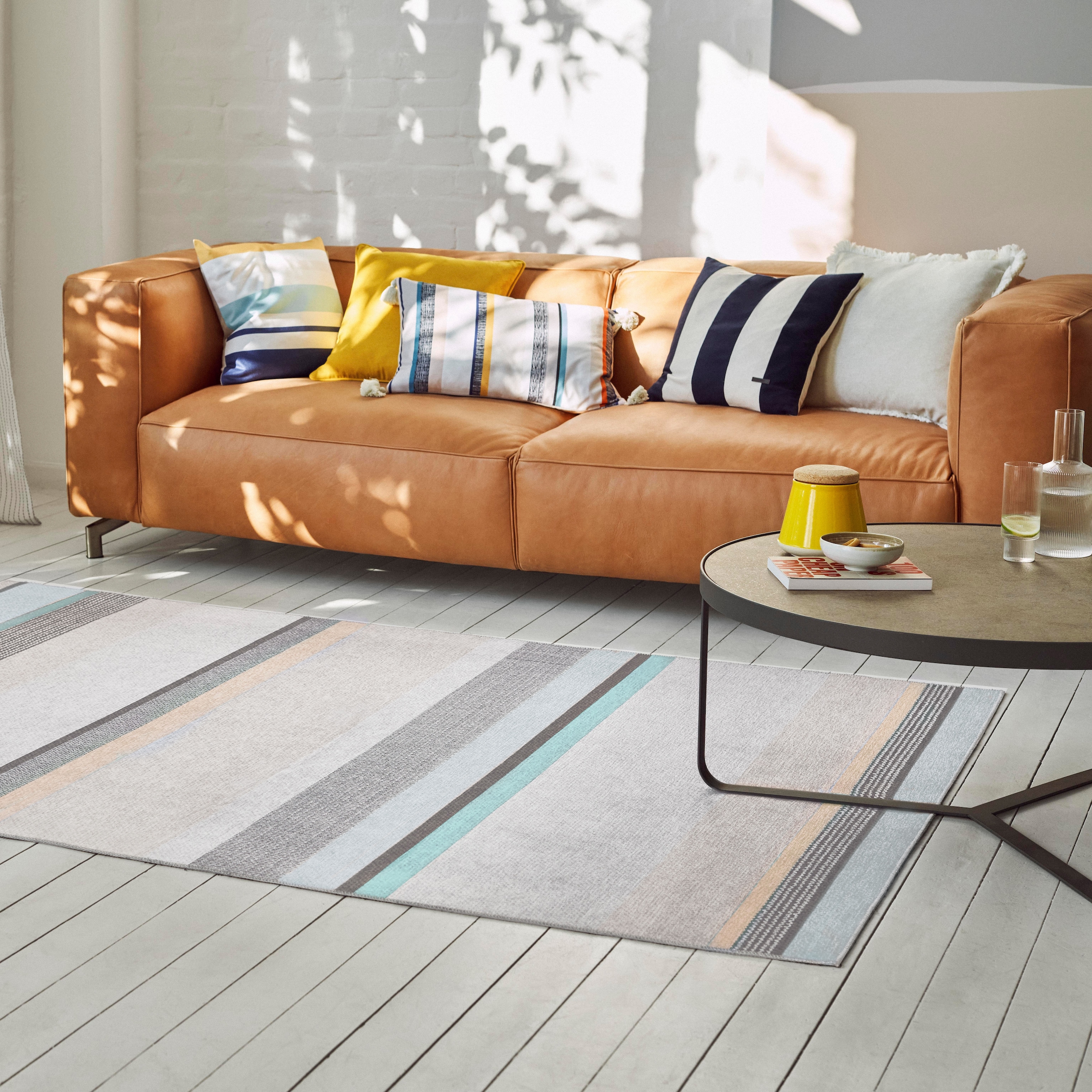 Esprit Teppich »Ben,  ESP-0151«, rechteckig, 6 mm Höhe, robuster Kurzflor Teppich, Wohnzimmer