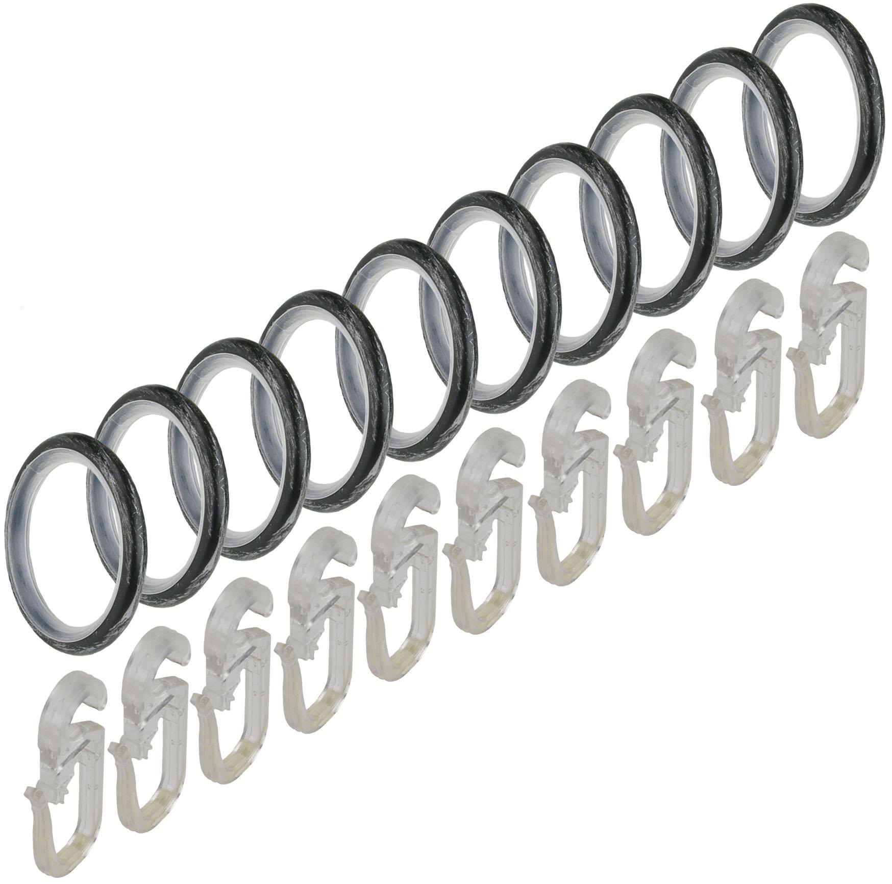 Liedeco Gardinenstange »Esp Kugel«, 1 läufig-läufig, Fixmaß, 1-läufig im Fixmaß Ø 16 mm