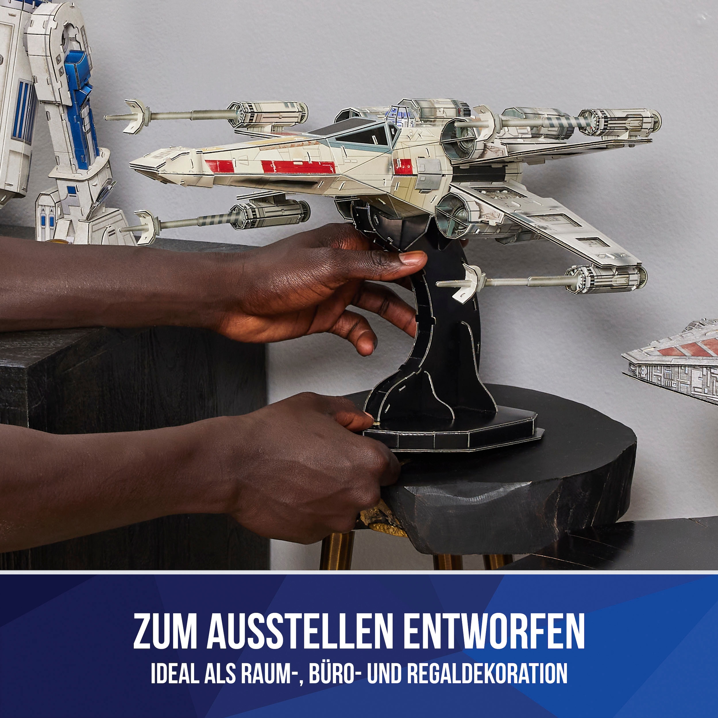 Spin Master 3D-Puzzle »4D Build - Star Wars - X-Wing Raumschiff«