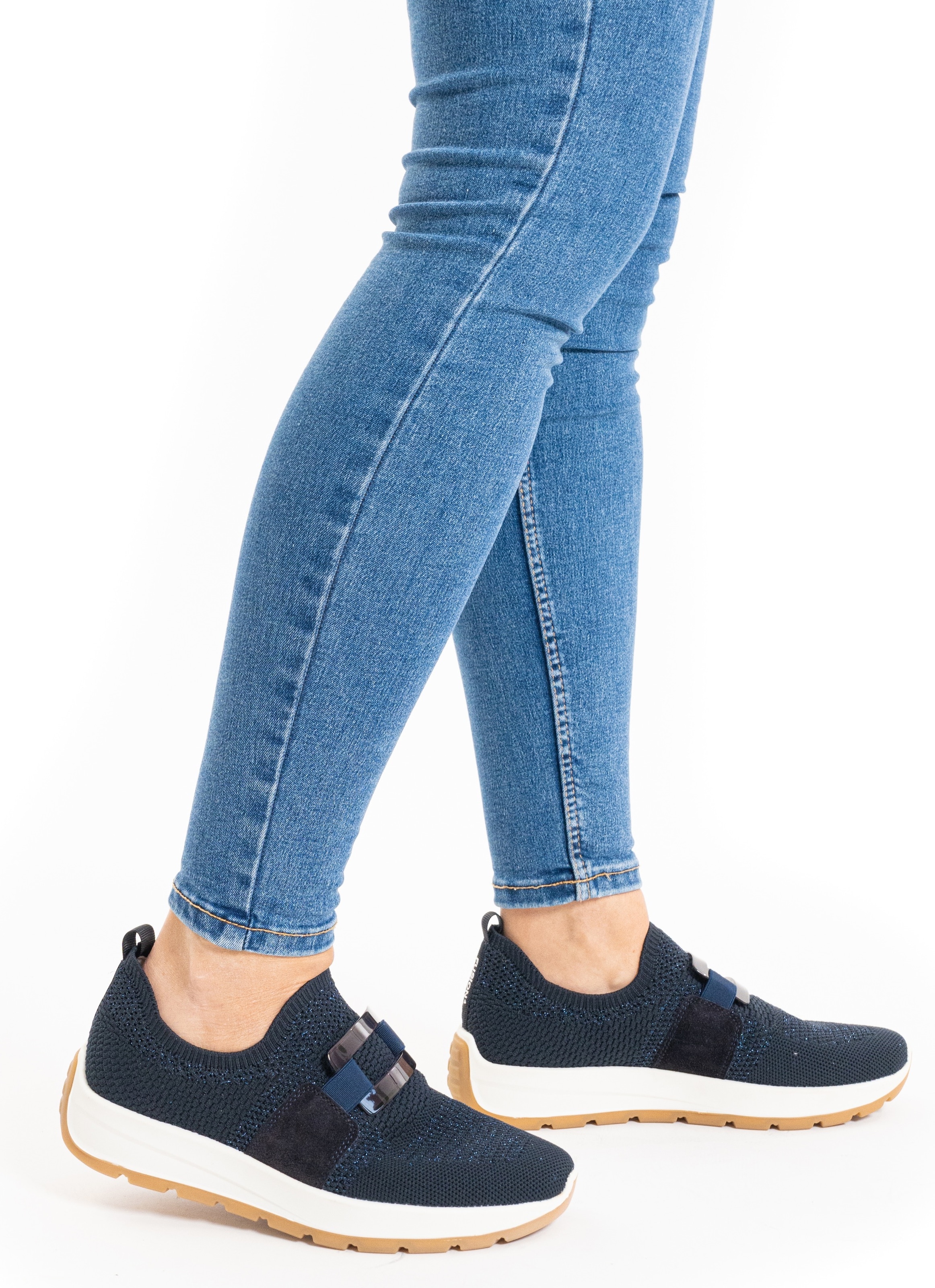 Ara Slip-On Sneaker »NEW YORK«, Freizeitschuh, Keilsneaker, Komfortschuh in Weite H (= sehr weit