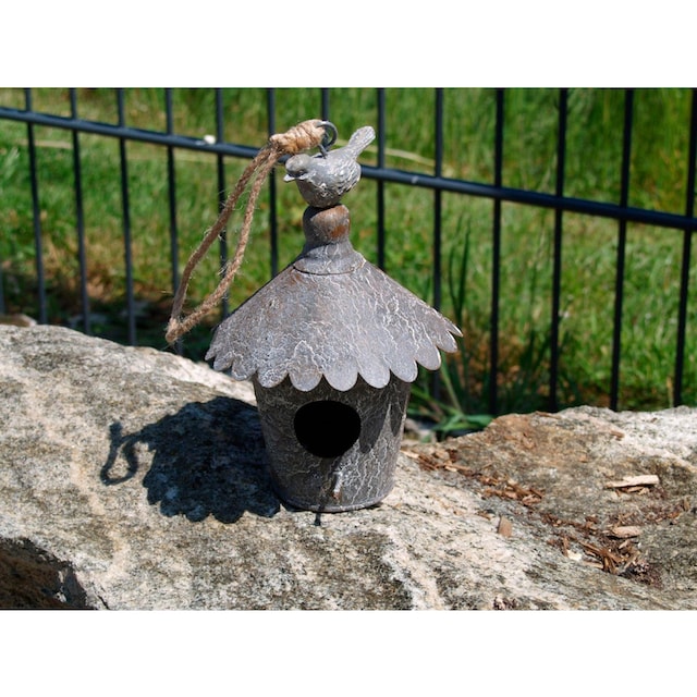 Ambiente Haus Vogelhaus, zum hängen aus Metall - rund Outdoor geeignet im  OTTO Online Shop