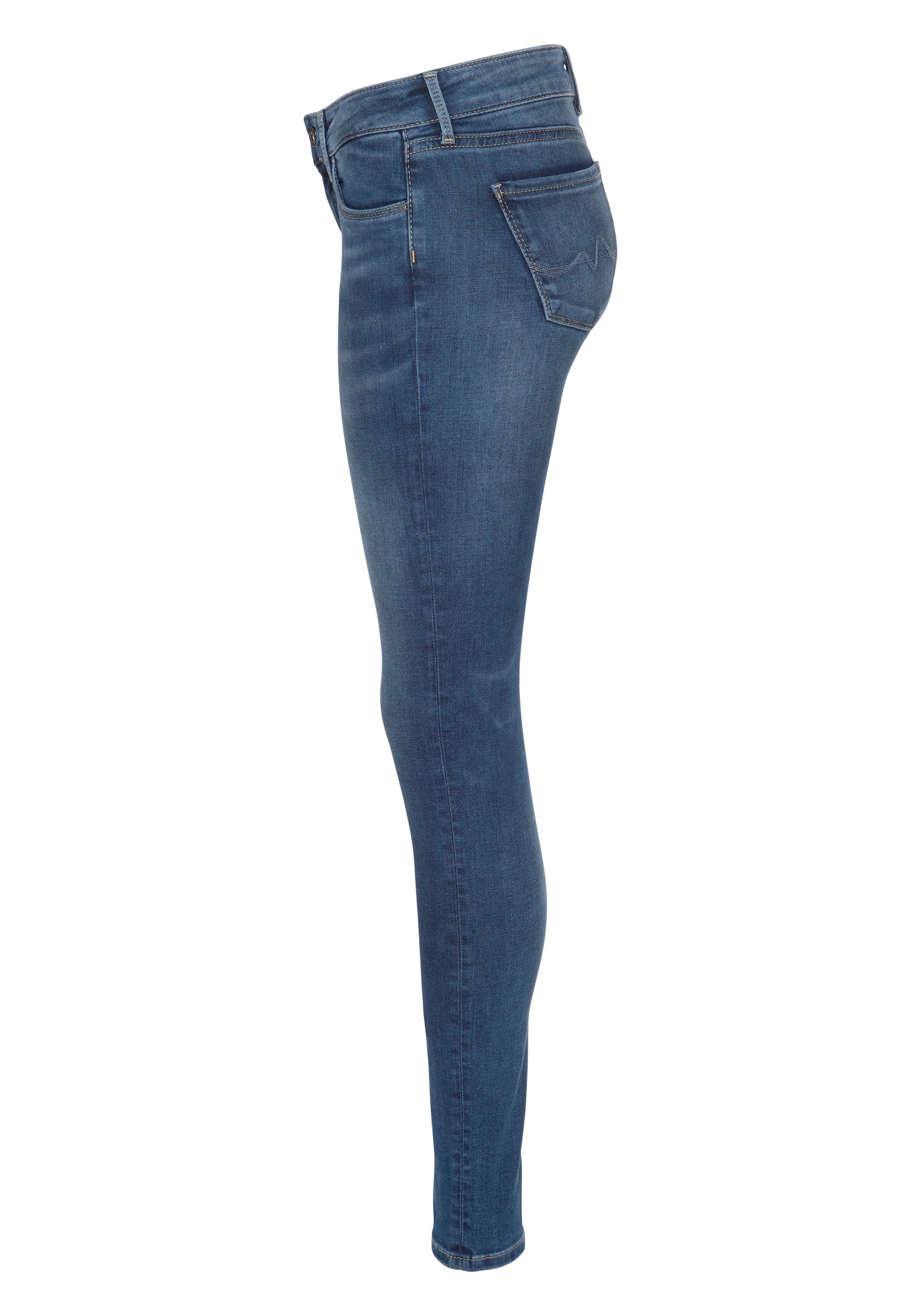 Pepe Jeans Skinny-fit-Jeans »SOHO«, im 5-Pocket-Stil mit 1-Knopf Bund und Stretch-Anteil