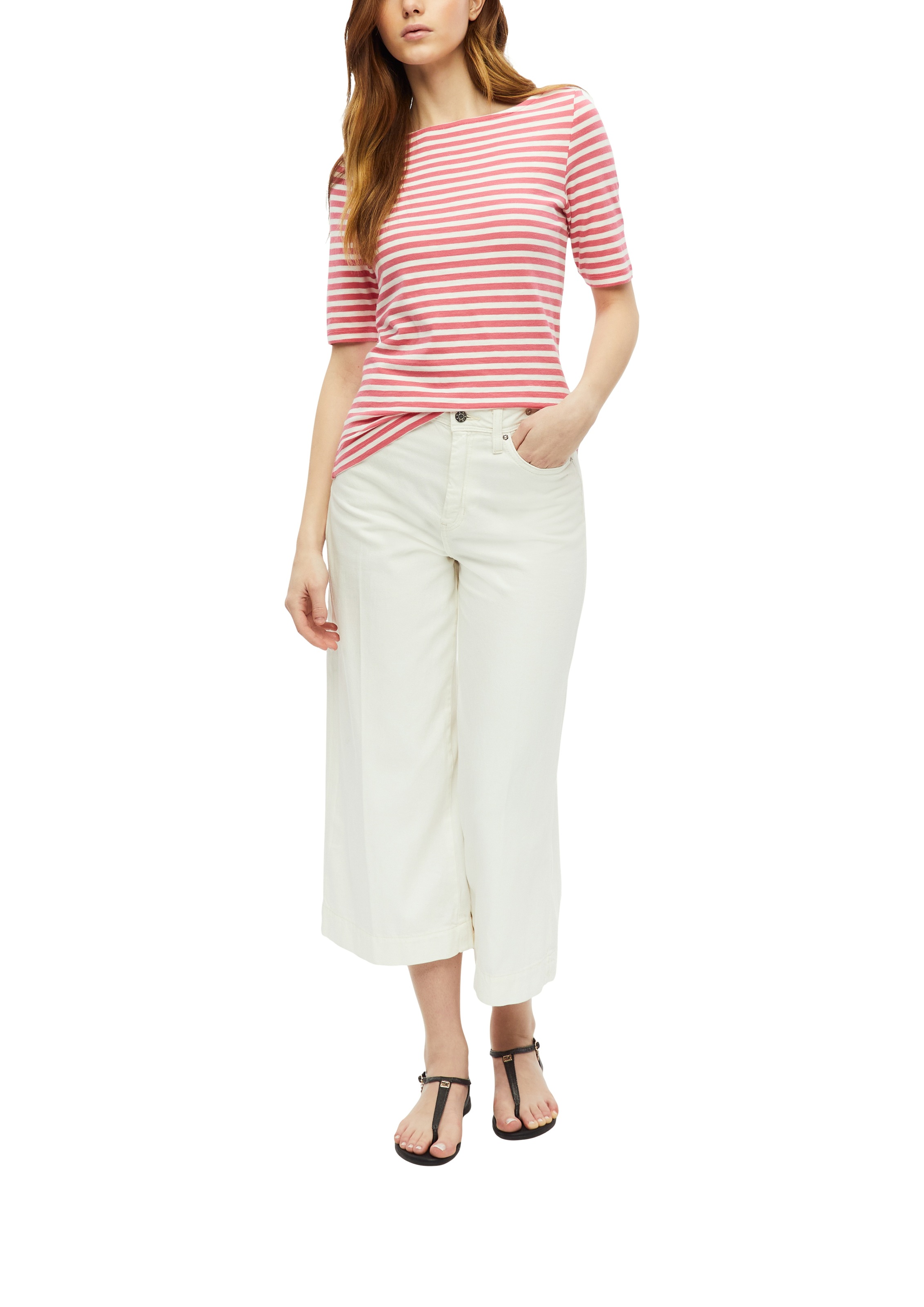 s.Oliver Kurzarmshirt Gestreiftes Sommershirt