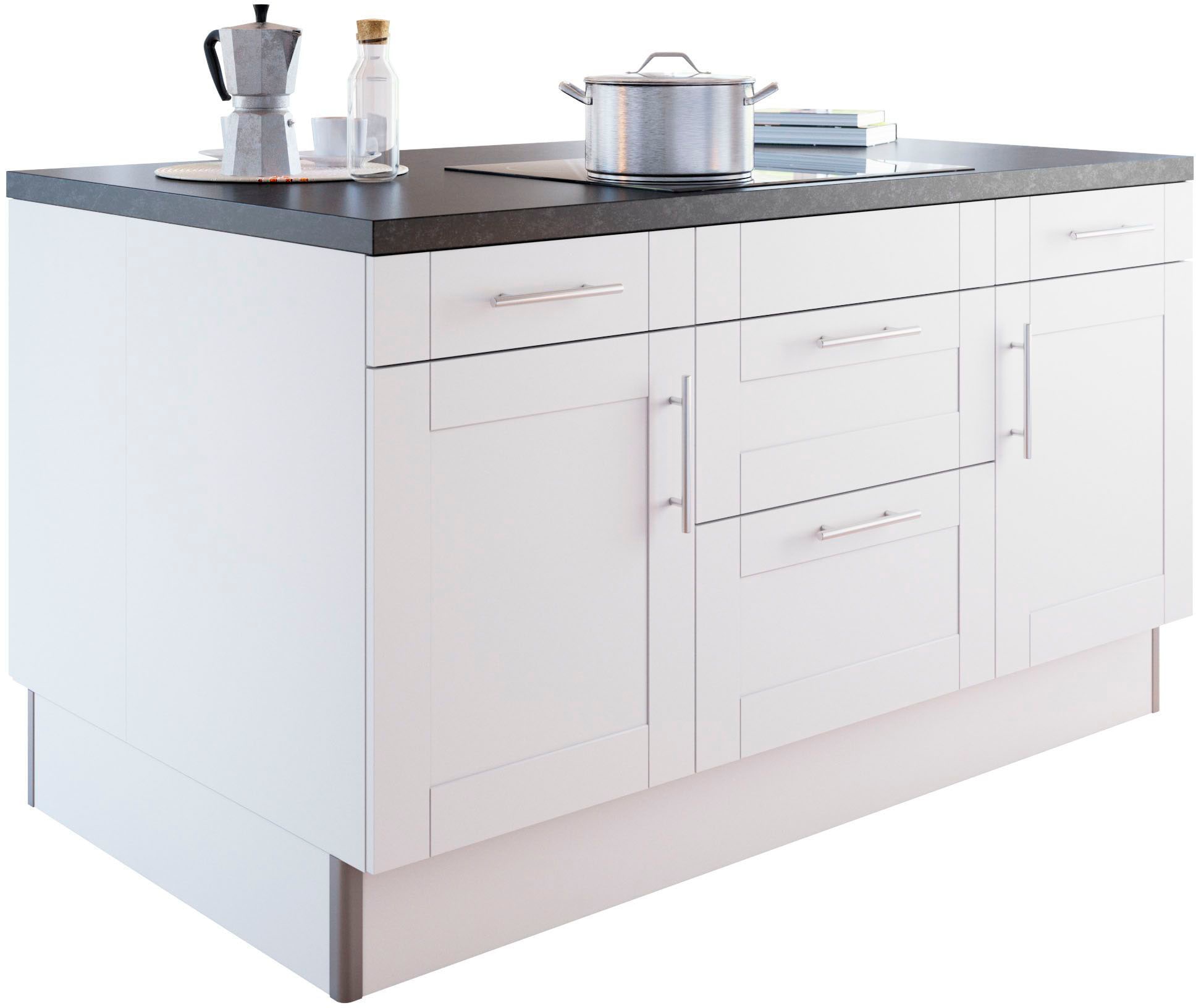 OPTIFIT Küche »Ahus«, 160 x 95 cm breit, Soft Close Funktion