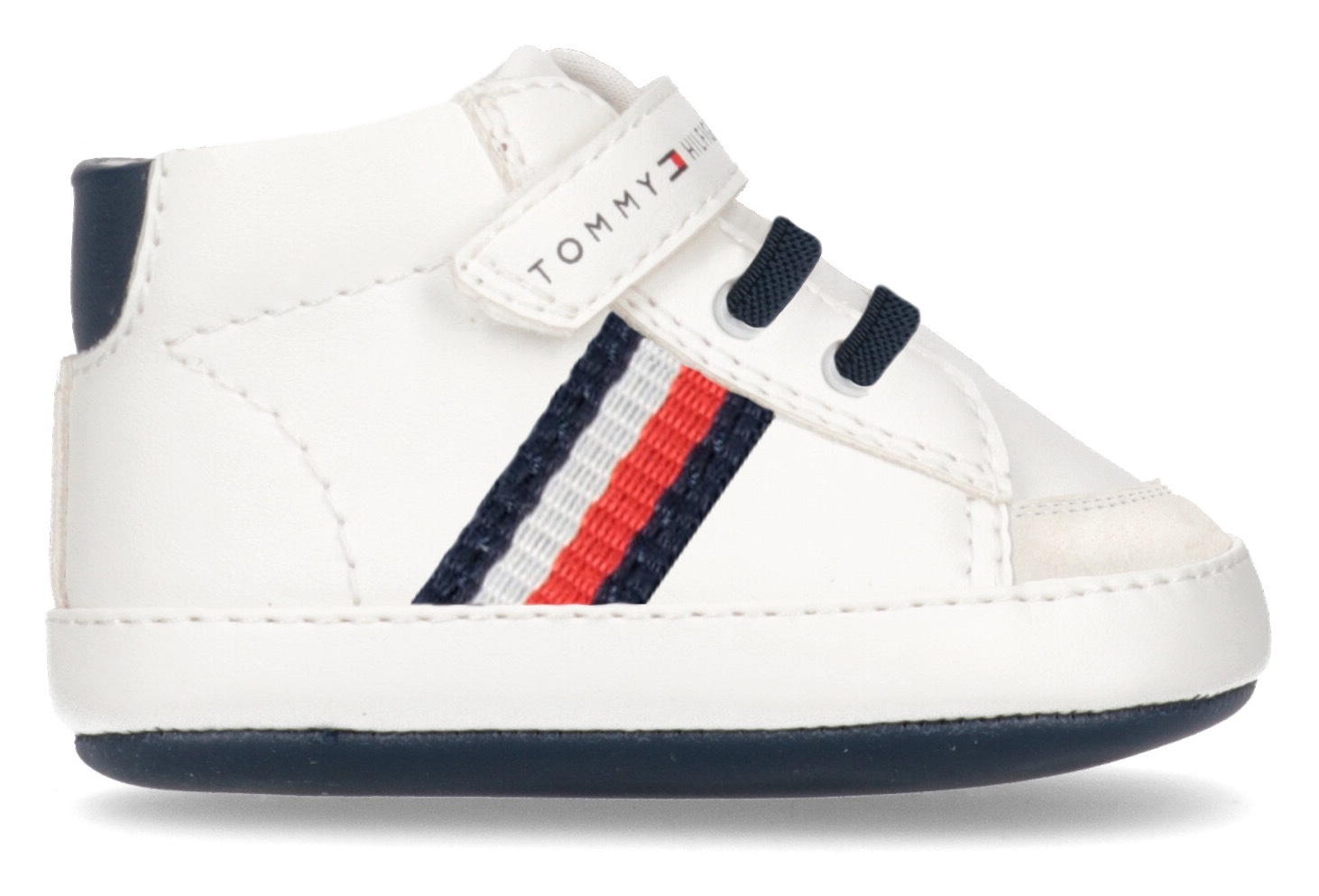 Tommy Hilfiger Lauflernschuh »VELCRO SHOE«, mit seitlichen Streifen