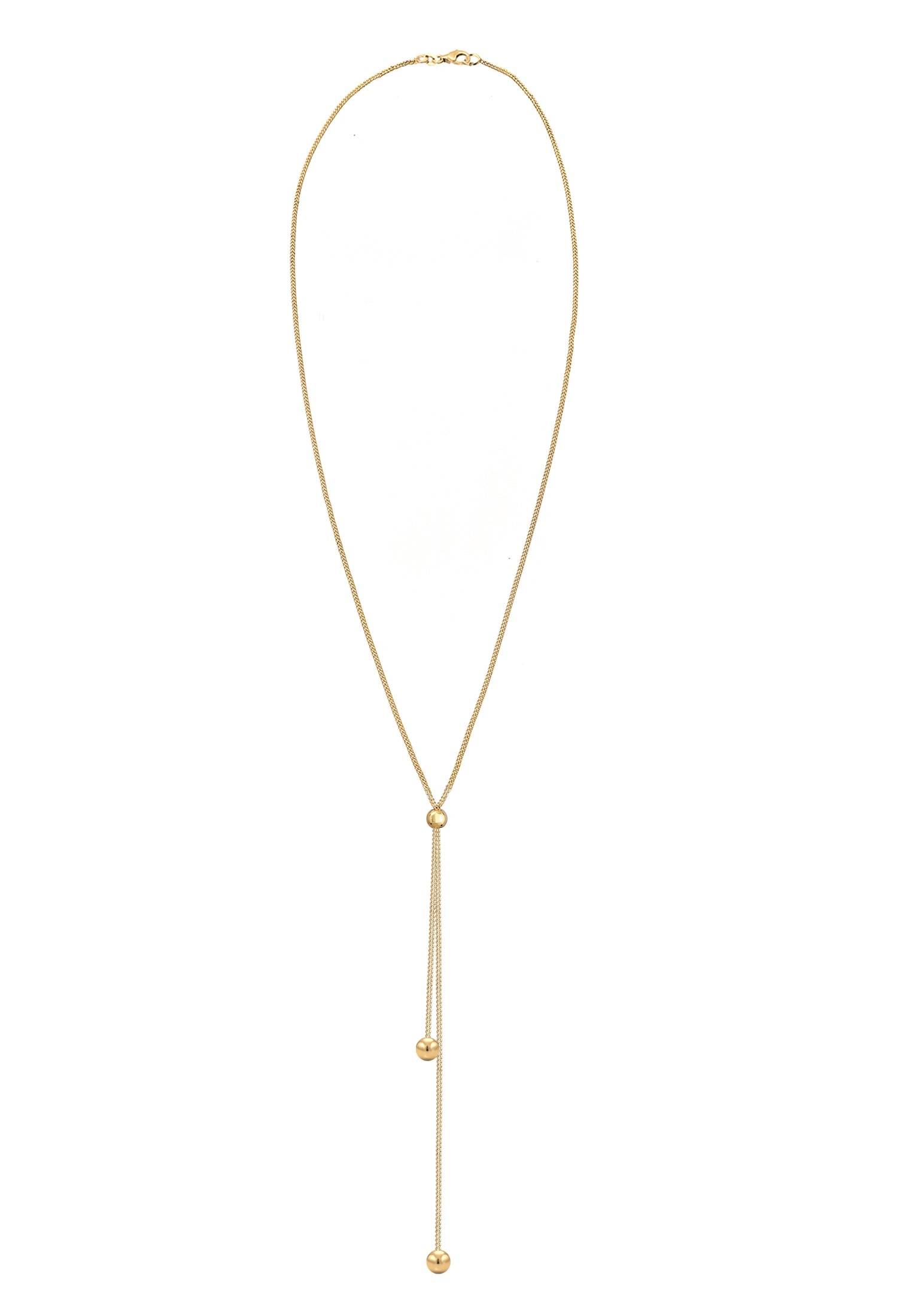 Elli Y-Kette »Halskette Y-Kette Kugel Ball 925 Sterling Silber«