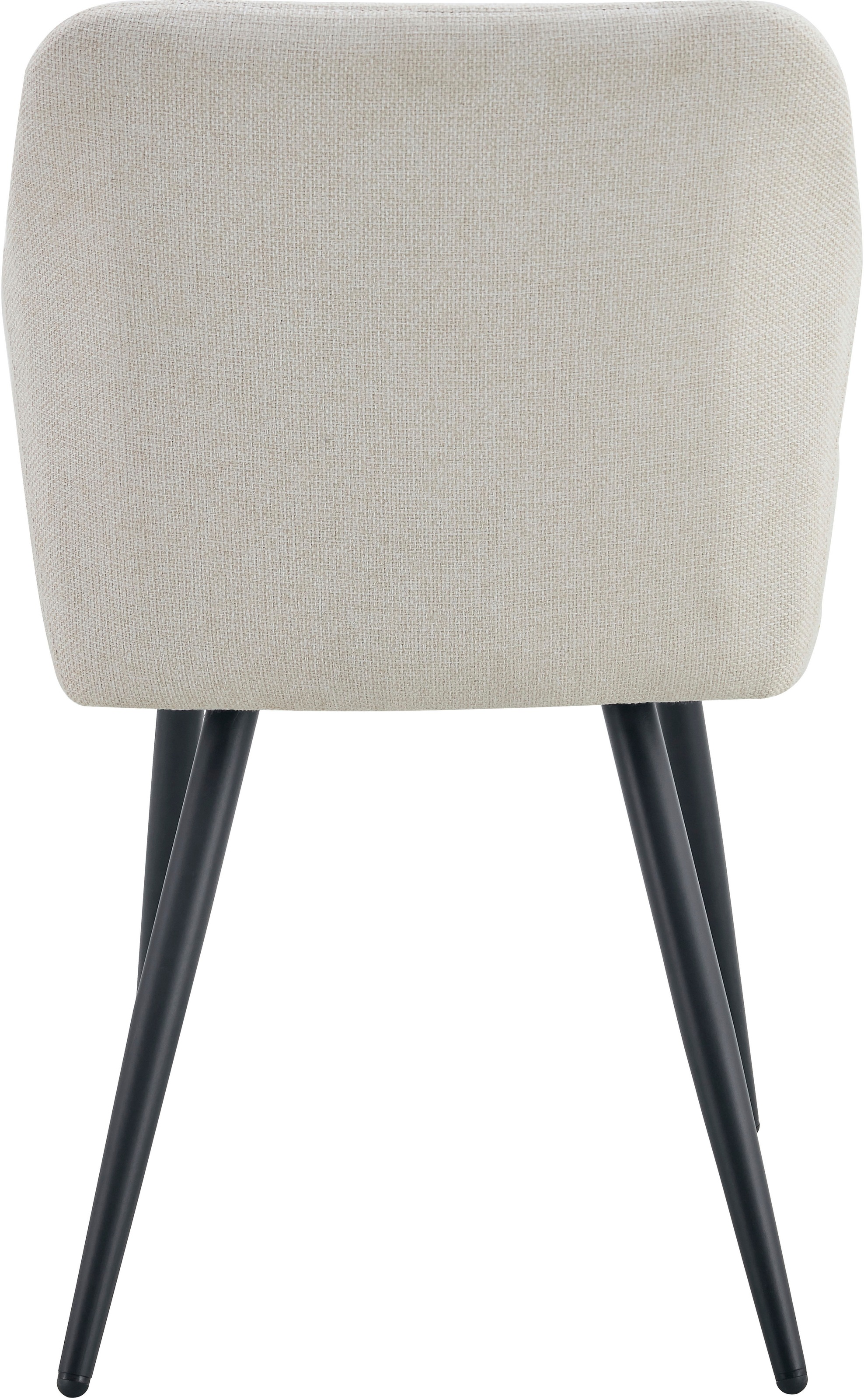 Home affaire Esszimmerstuhl »SUDBURRY, 2er Set, mit Metallgestell in matt schwarz« (Set) 2 Stk.in verschiedenen Farben, Belsatbarkeit pro Stuhl 120 kg, mit Armlehne