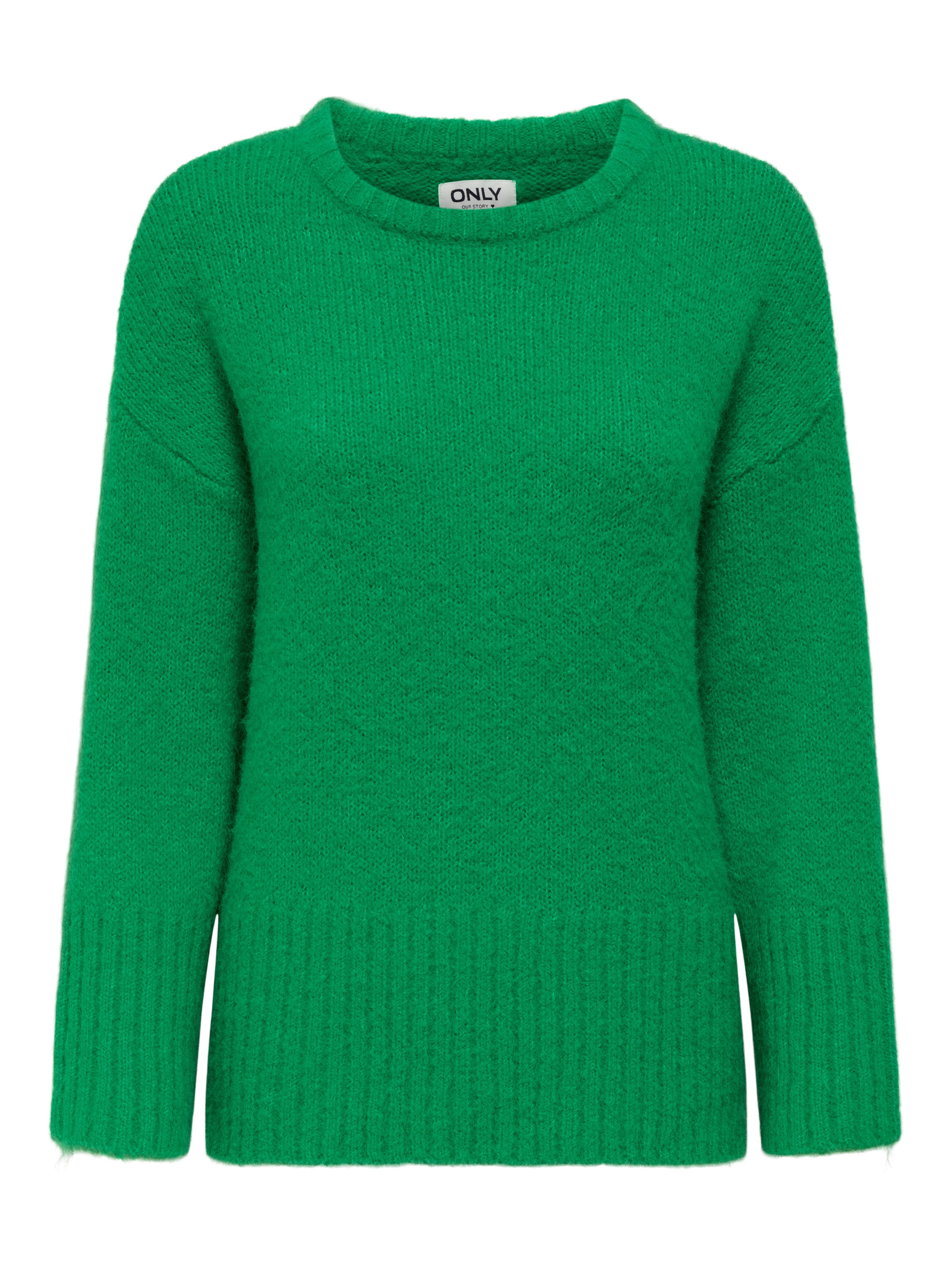 ONLY Rundhalspullover »ONLMAGGIE LIFE LS LOOSE ONEK CC KNT«
