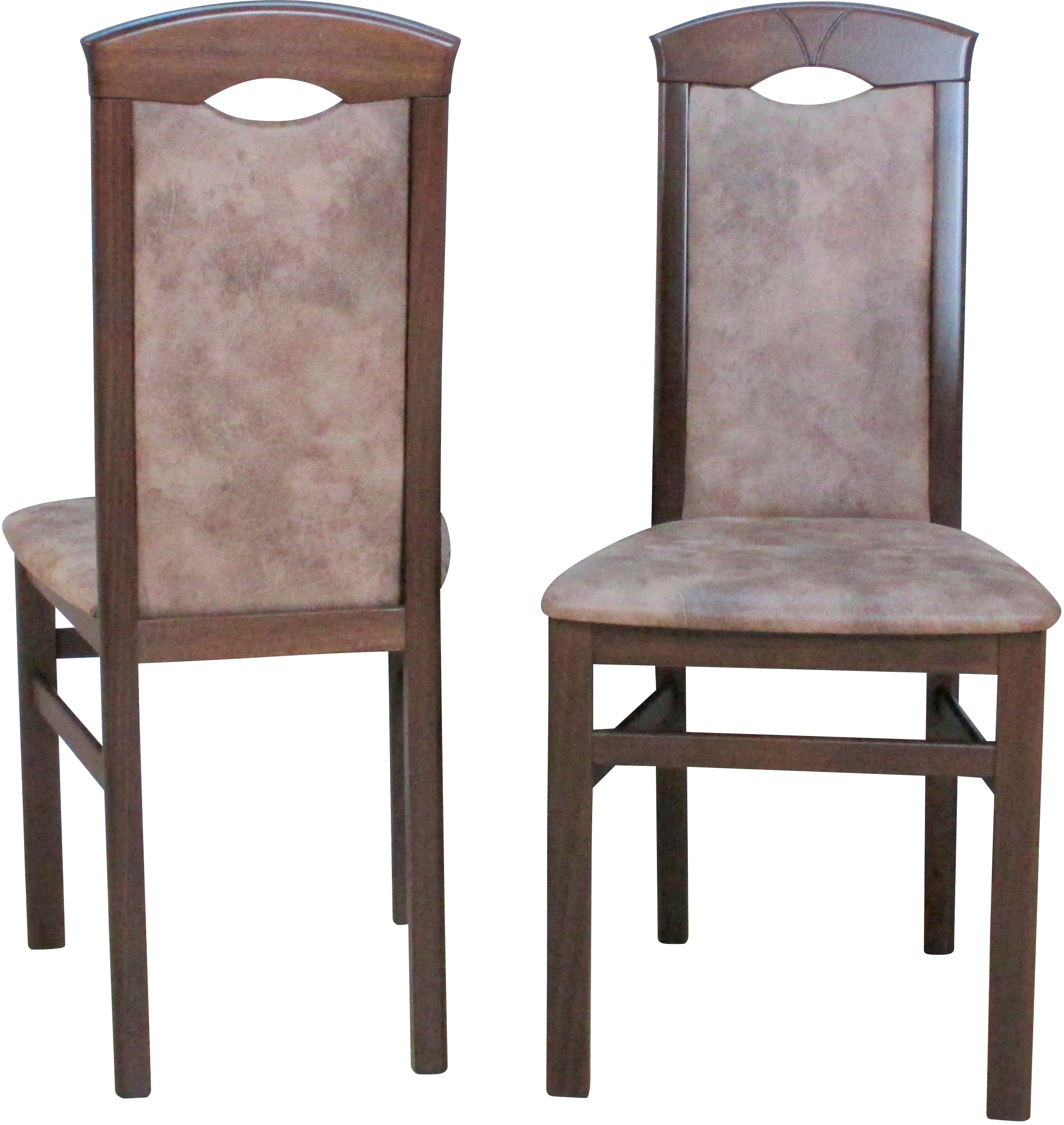 HOFMANN LIVING AND MORE Essgruppe »3tlg. Tischgruppe« Spar-Set, 3tlg. Tischgruppe, 3 Stk. tlg. Stühle montiert