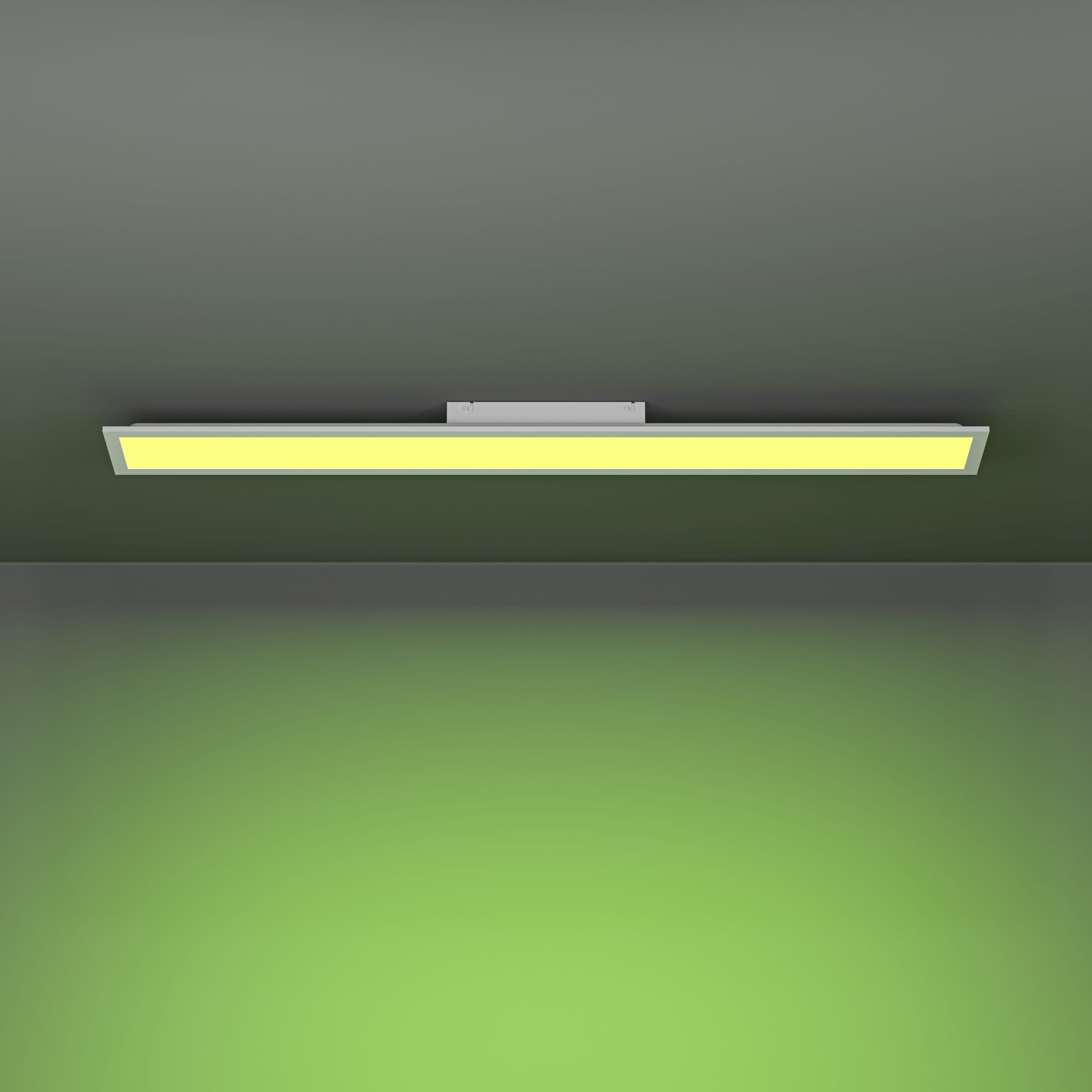 EGLO LED Deckenleuchte »MORADILLO-Z Deckenlampe - Stahl - LED - 28W - IP20« LED-Modul 1 Stk. Kaltweiß | Neutralweiß | RGB | Warmweiß Wohzimmerlampe, Esszimmerlampe, Schlafzimmer, L119,5 x B14,5 x H6,1 cm