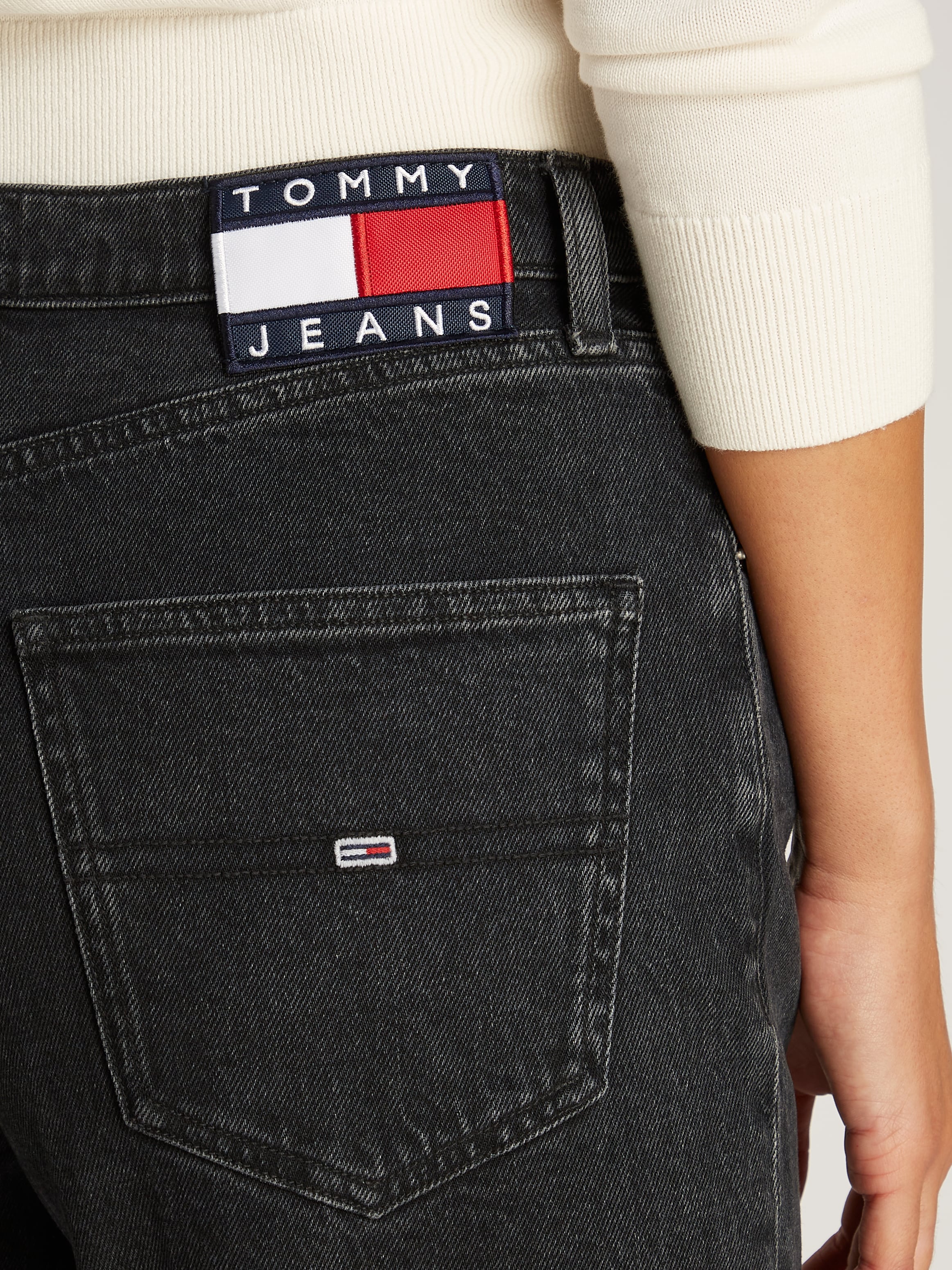 Tommy Jeans Straight-Jeans »LAYLA HR SLIM STR«, in Knöchellänge