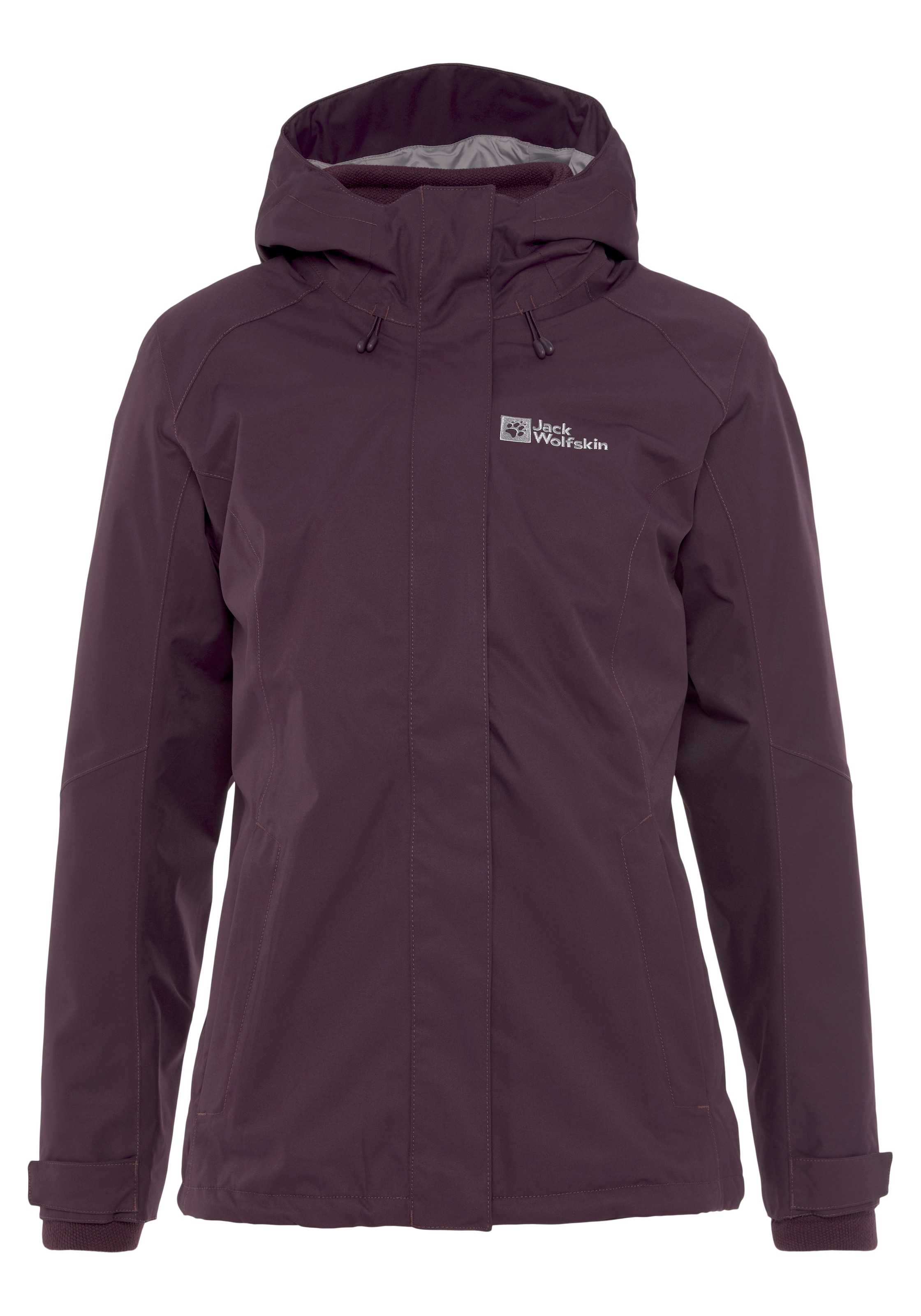 Jack Wolfskin 3-in-1-Funktionsjacke »MANAPOURI«, mit Kapuze, Wasserdicht & Winddicht & Atmungsaktiv
