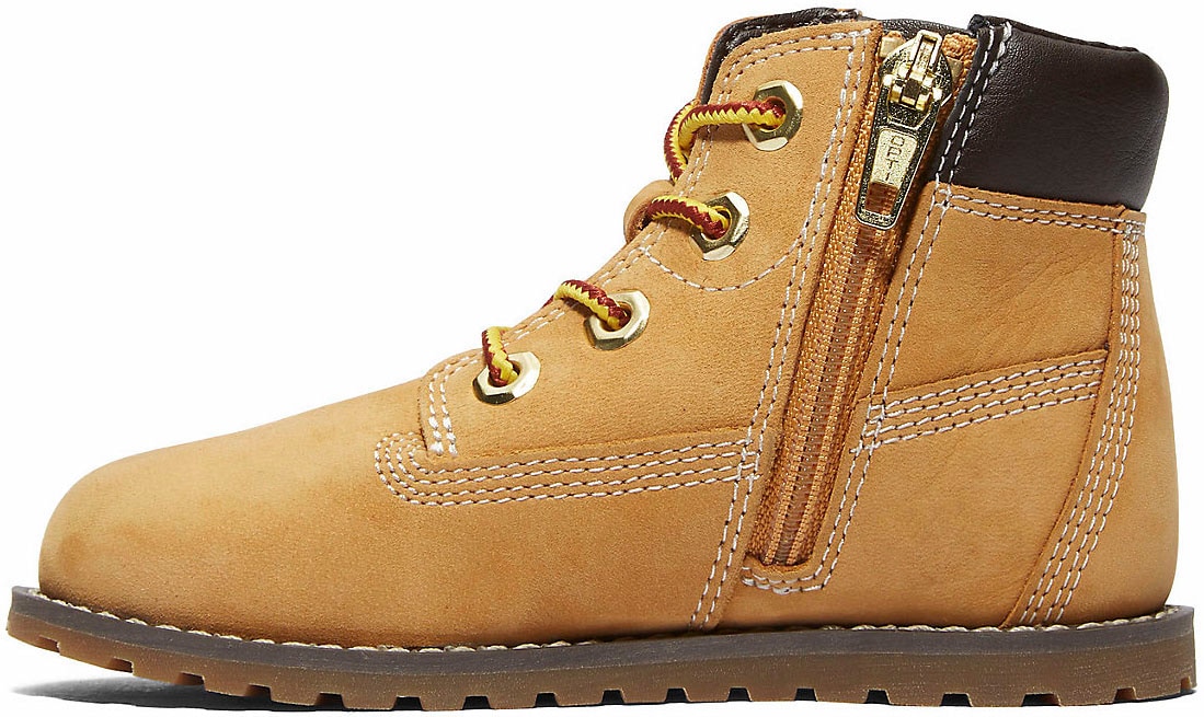 Timberland Schnürboots »POKEY PINE MID LACE UP WITH ZIP BOOT«, Winterstiefel, Schnürstiefel, Winterschuhe