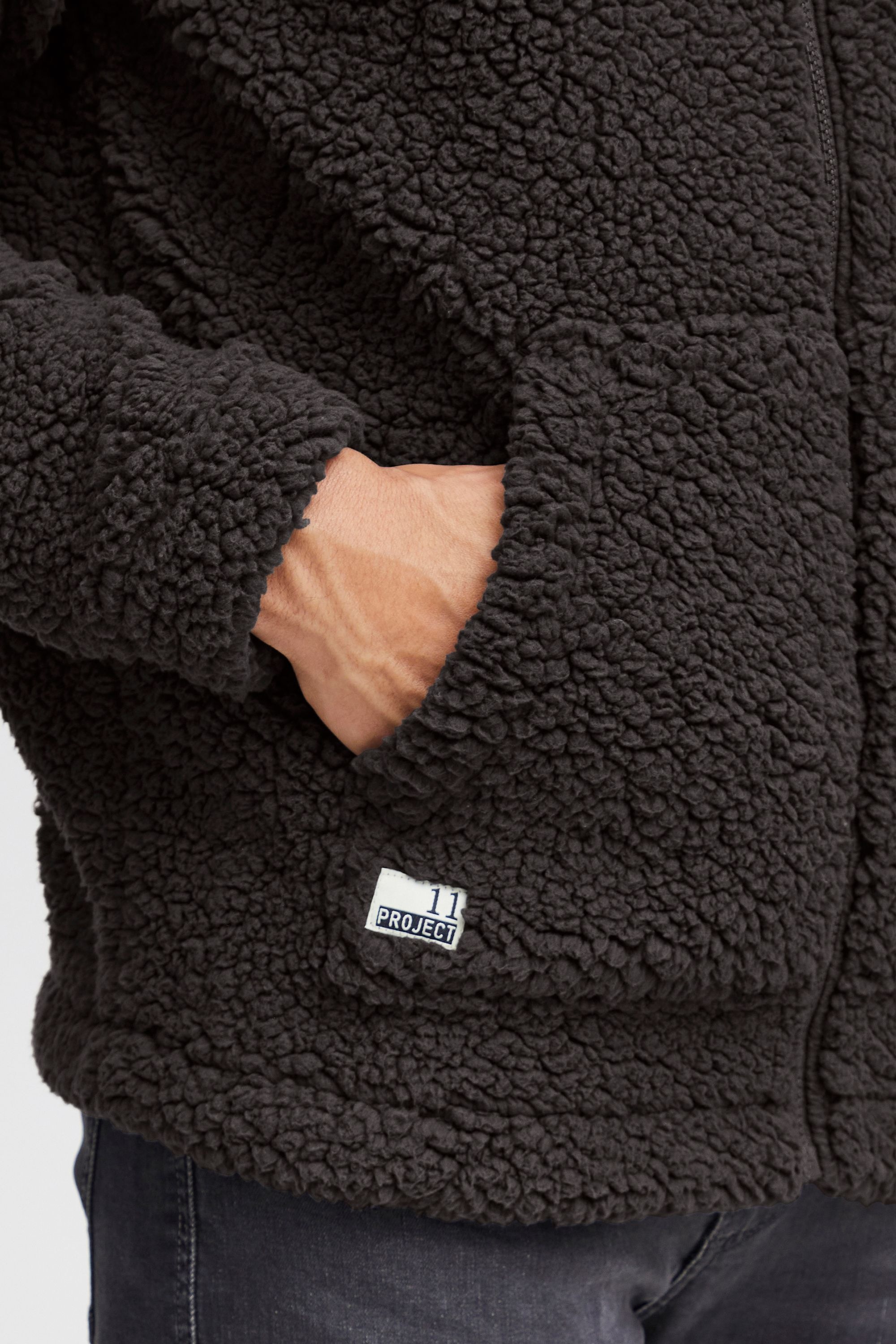 11 Project Funktions-Kapuzensweatjacke »Fellimitatjacke PRDeen«