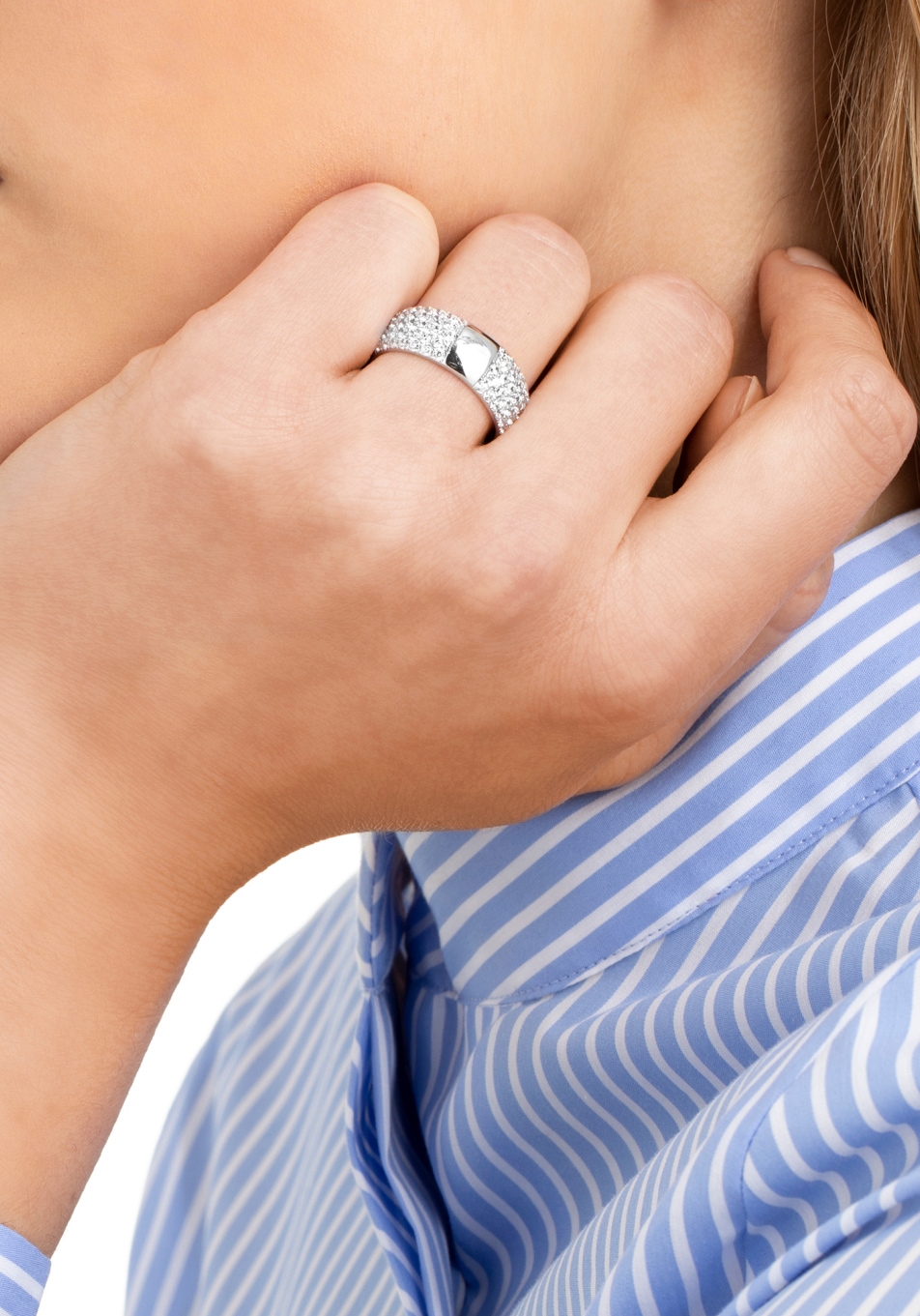 JOOP! Fingerring »Schmuck Geschenk« mit Zirkonia (synth.)