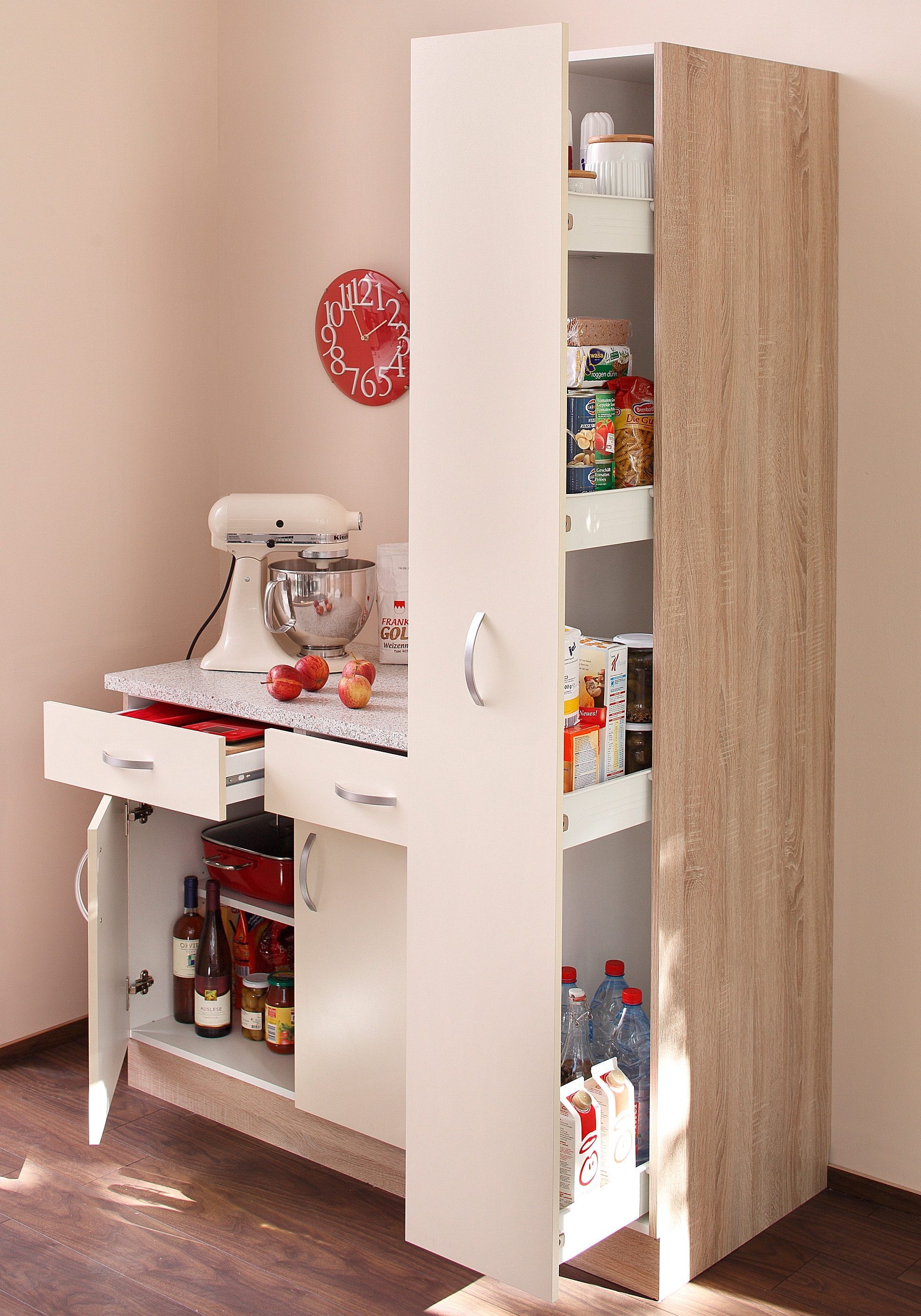 wiho Küchen Apothekerschrank »Flexi«