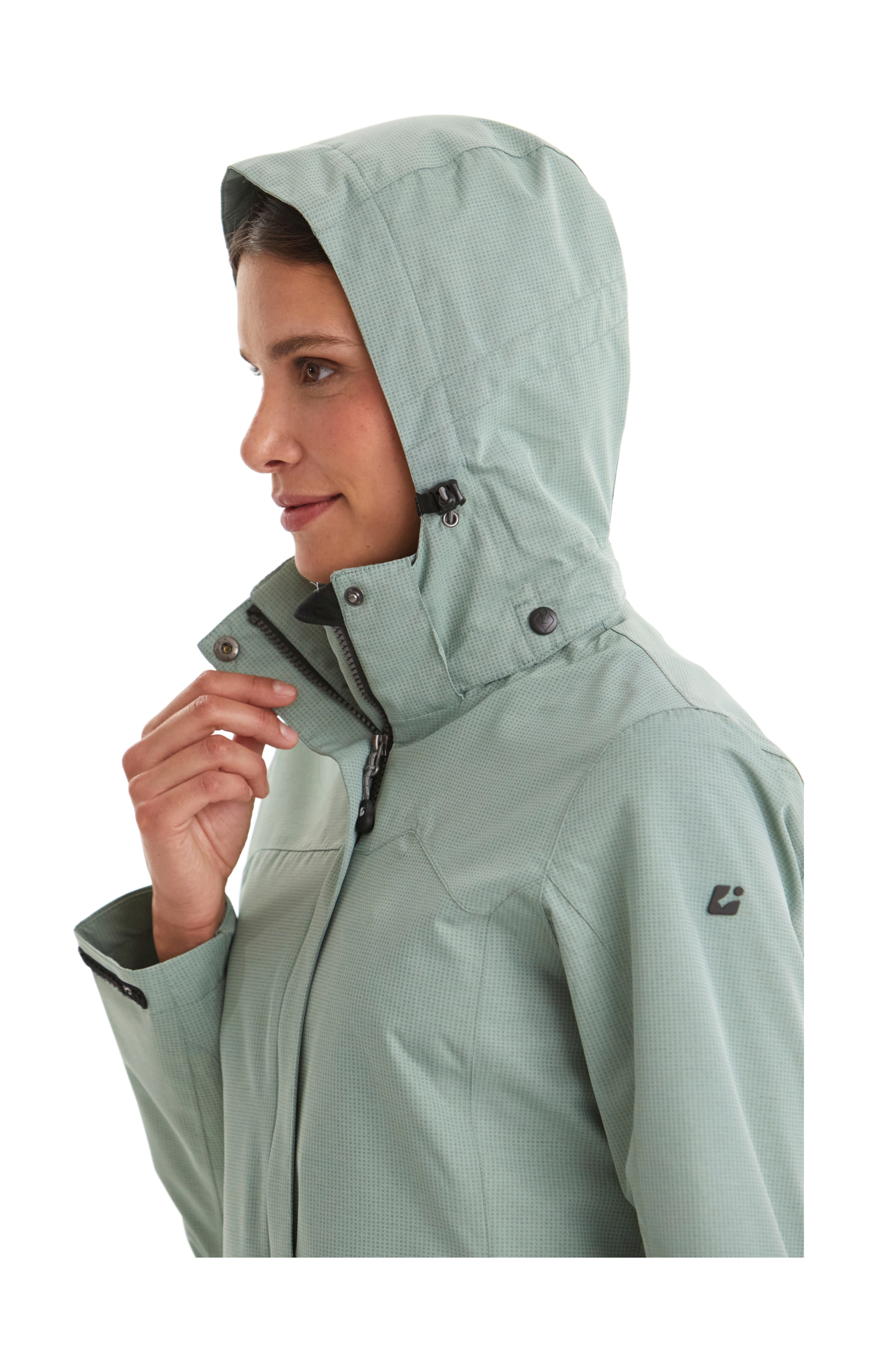 Killtec Outdoorjacke »Inkele«, Damenjacke mit abnehmbarer Kapuze, wind- und wasserdicht, atmungsaktiv